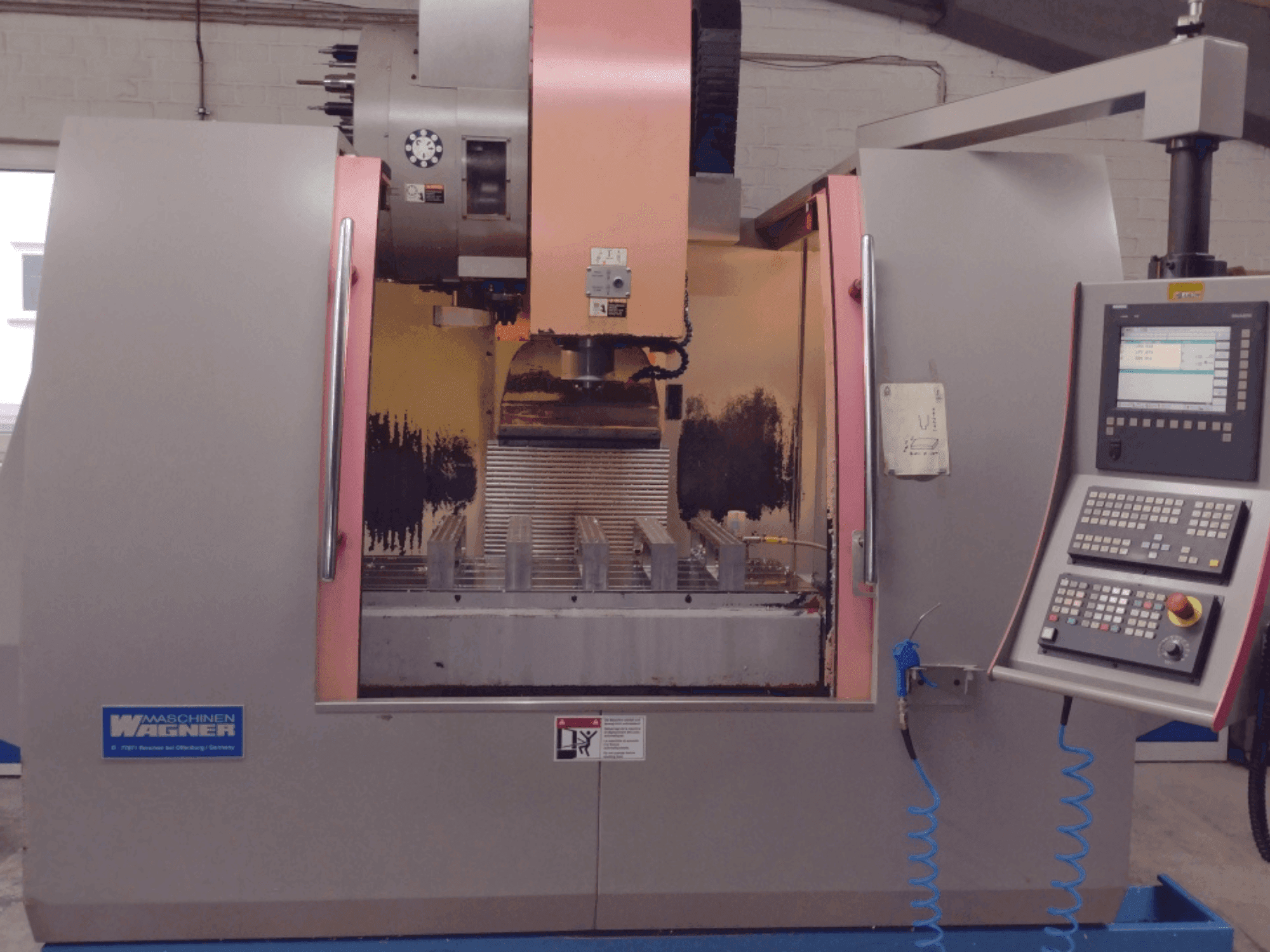 Mašīnas WAGNER WMC 1100 pretskats