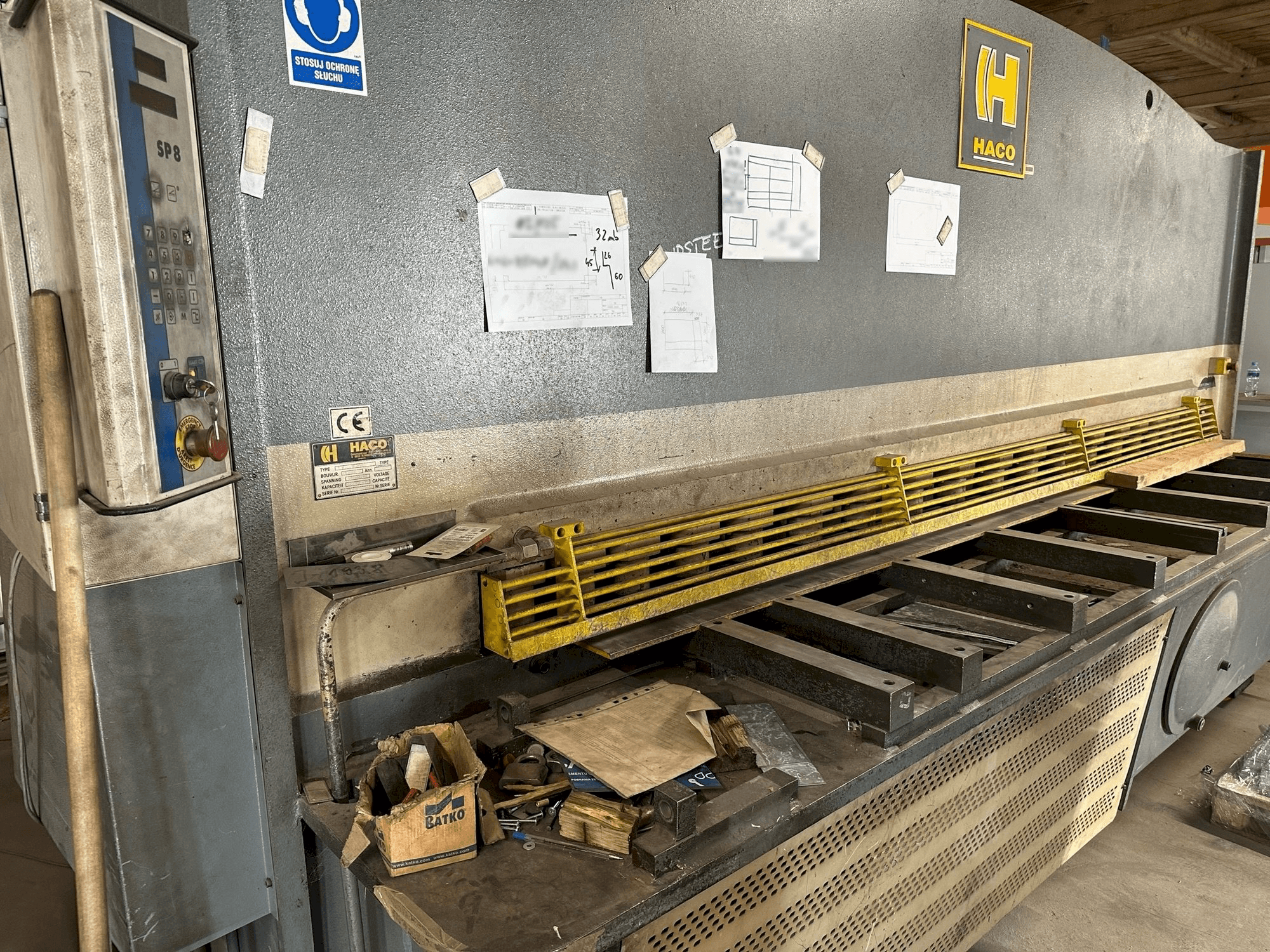 Mašīnas HACO TS 3012 pretskats