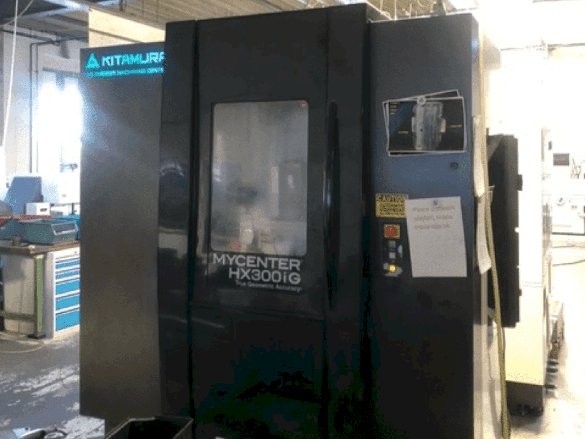 Mašīnas Kitamura HX300iG pretskats