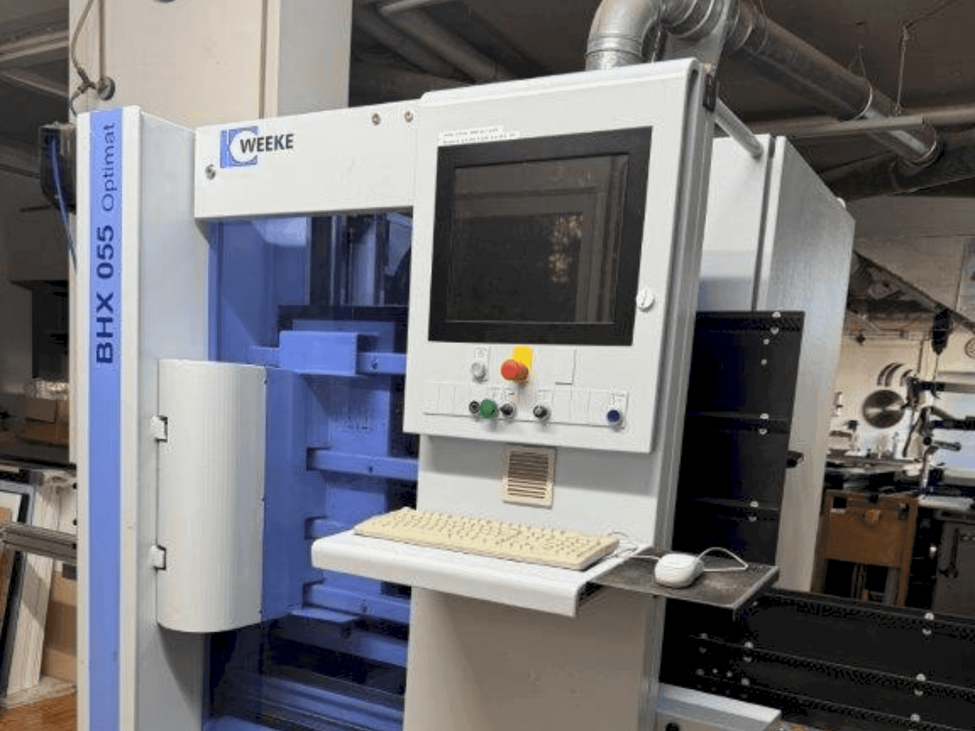 Mašīnas HOMAG WEEKE BHX 055 pretskats