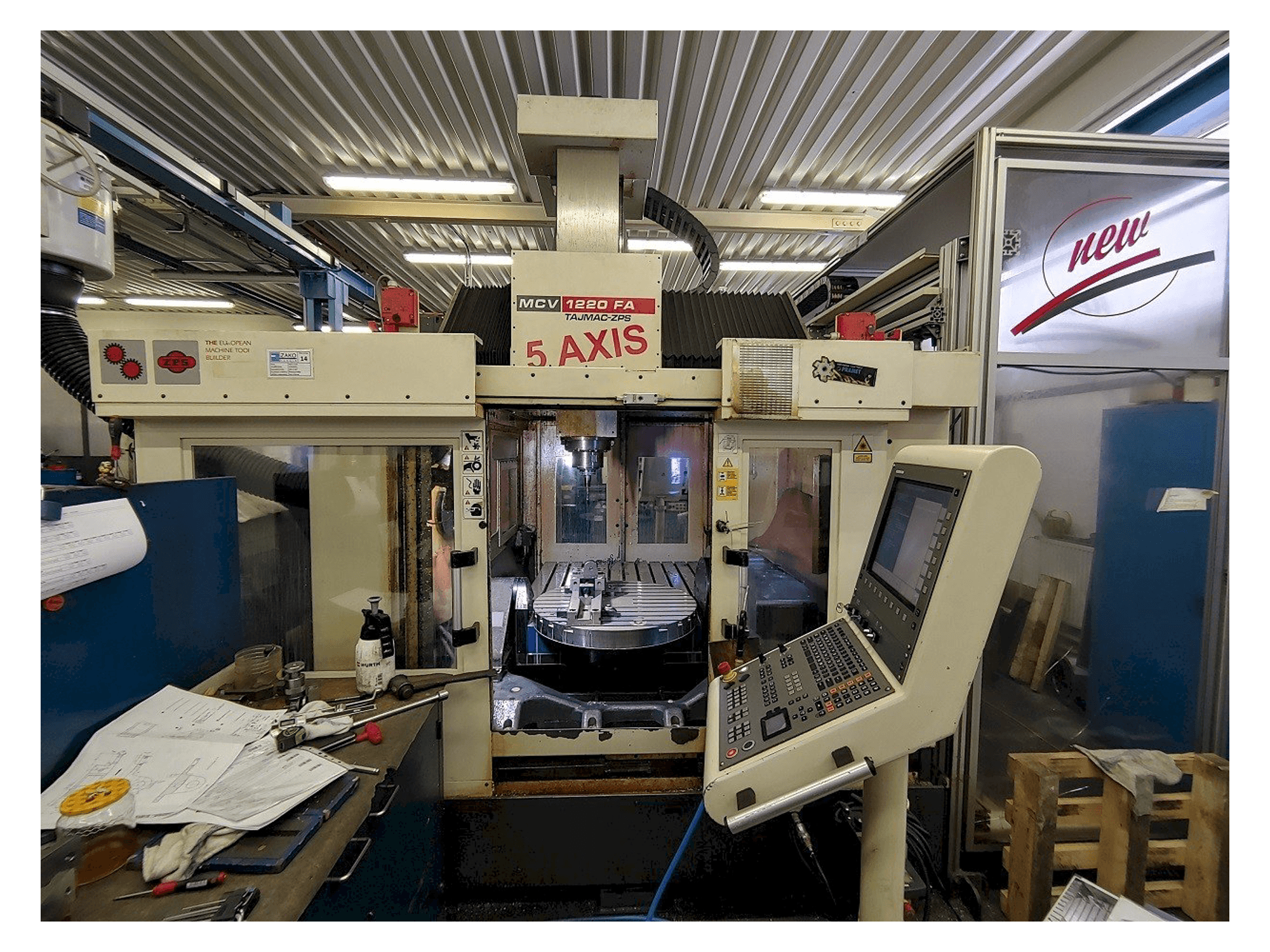 Mašīnas TAJMAC-ZPS MCV 1220 pretskats