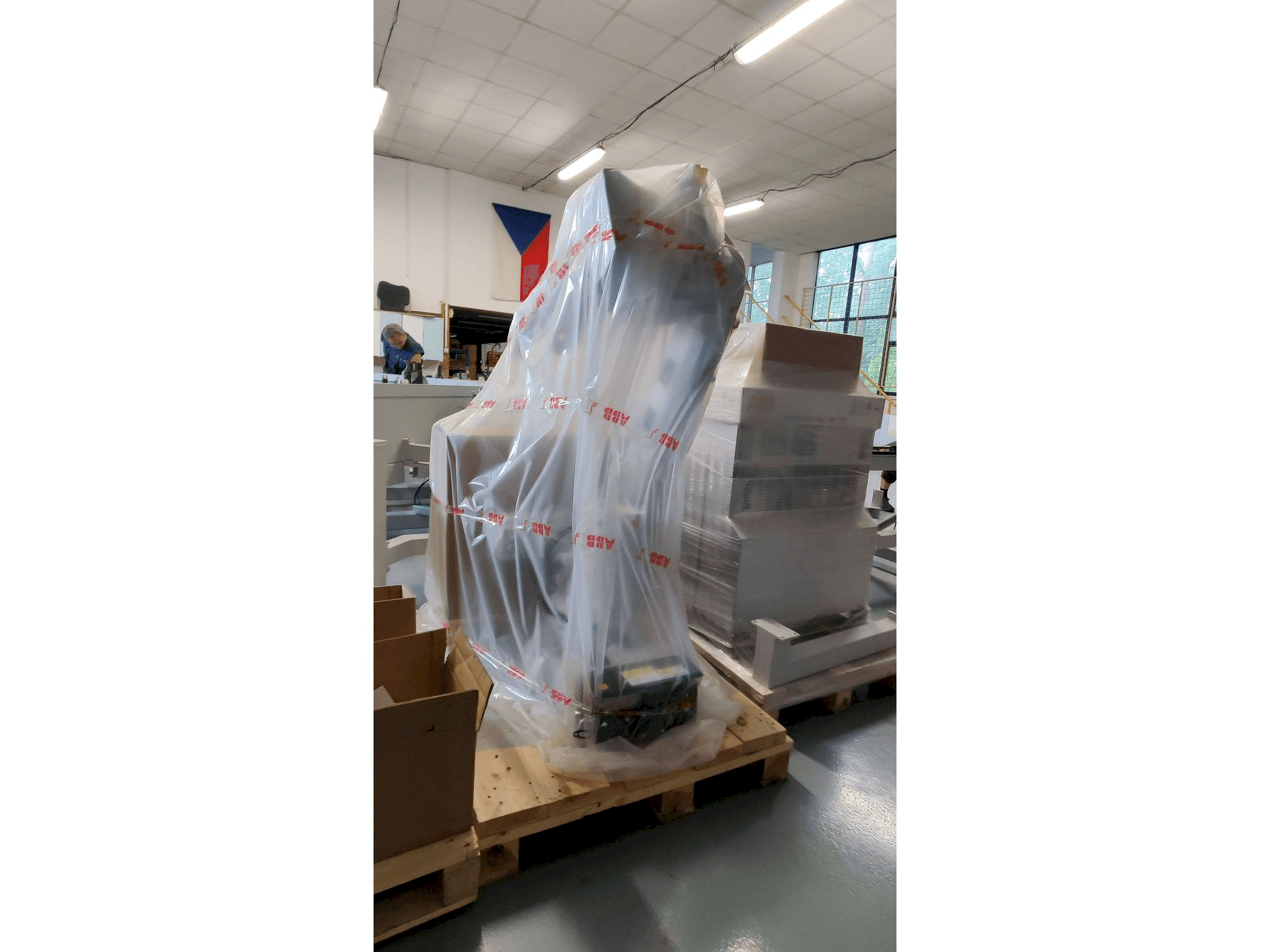 Mašīnas ABB IRB 4600 pretskats