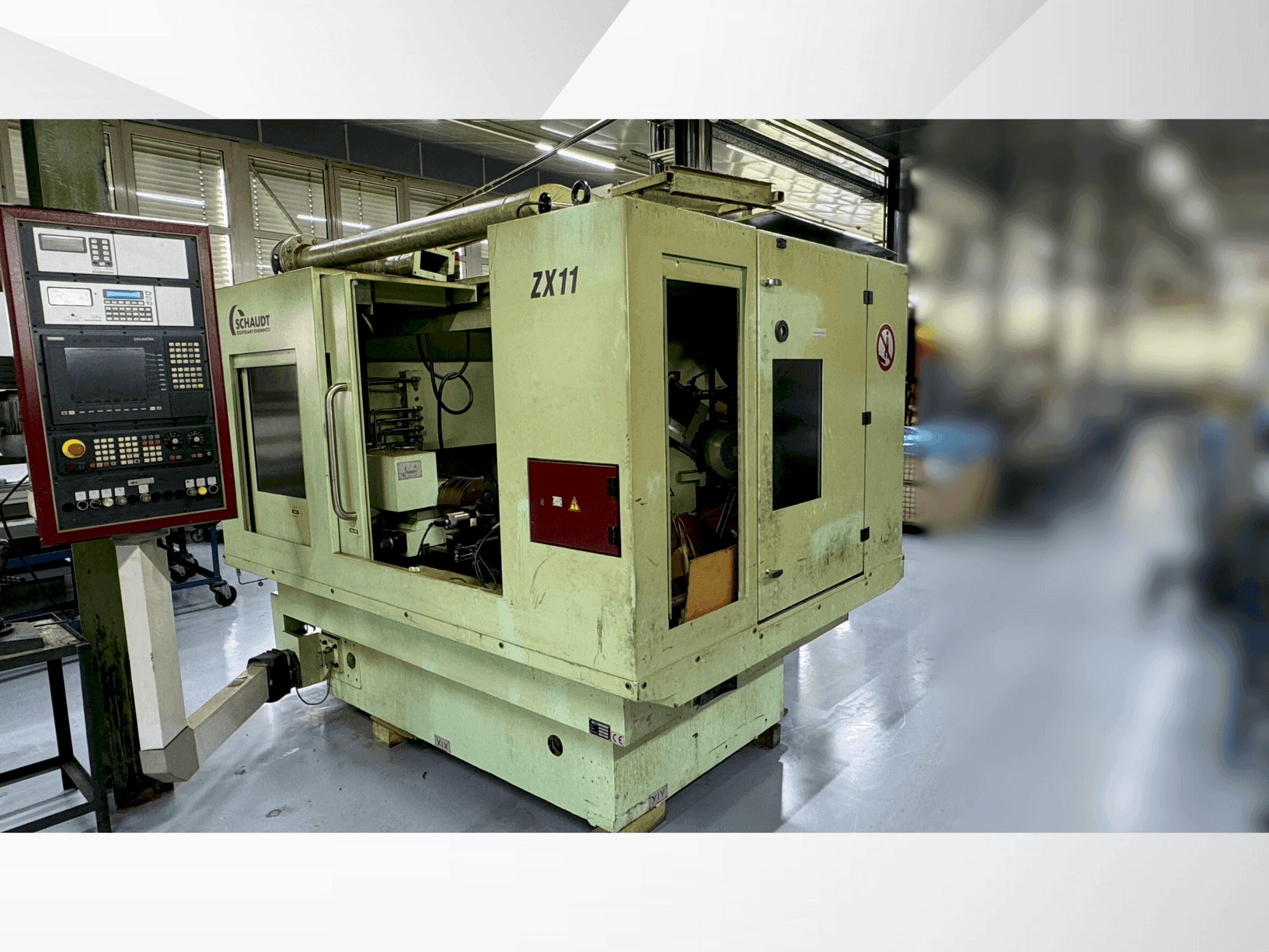 Mašīnas Schaudt ZX 11 pretskats