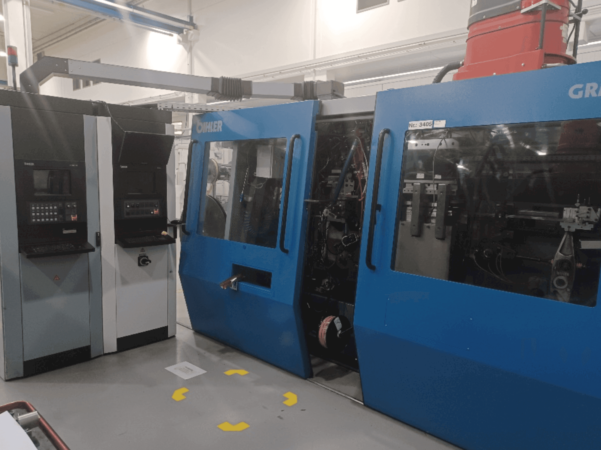 Mašīnas Bihler GRM 80E pretskats