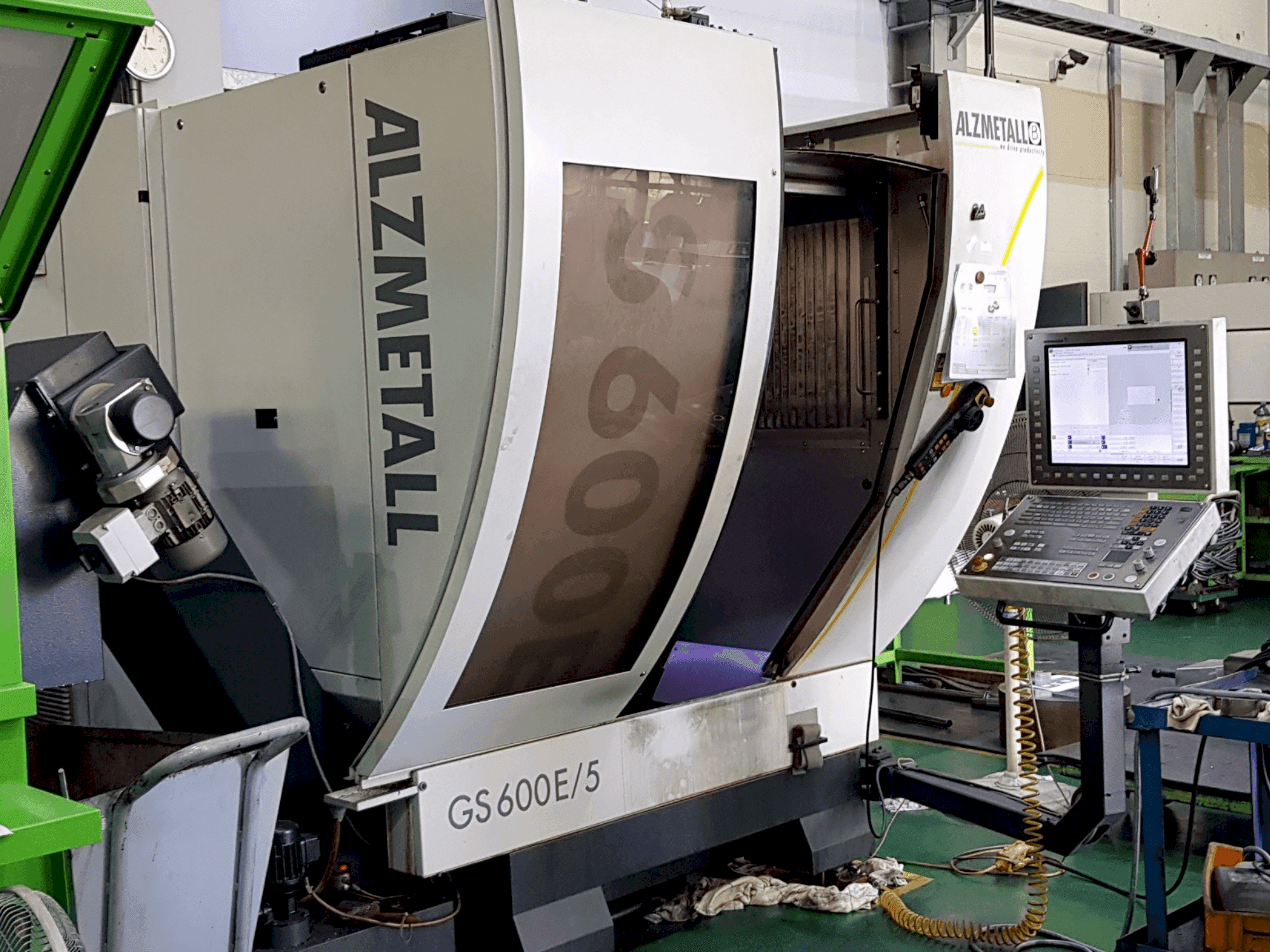 Mašīnas Alzmetall GS600E/5 pretskats