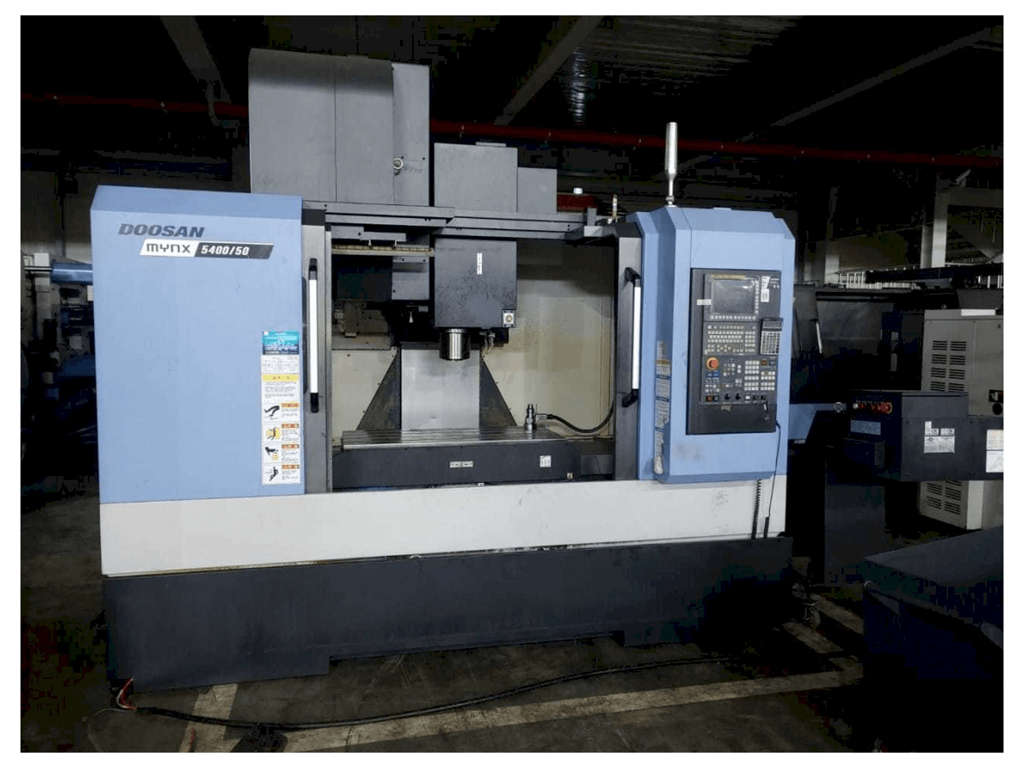 Mašīnas Doosan MYNX 5400/50 pretskats