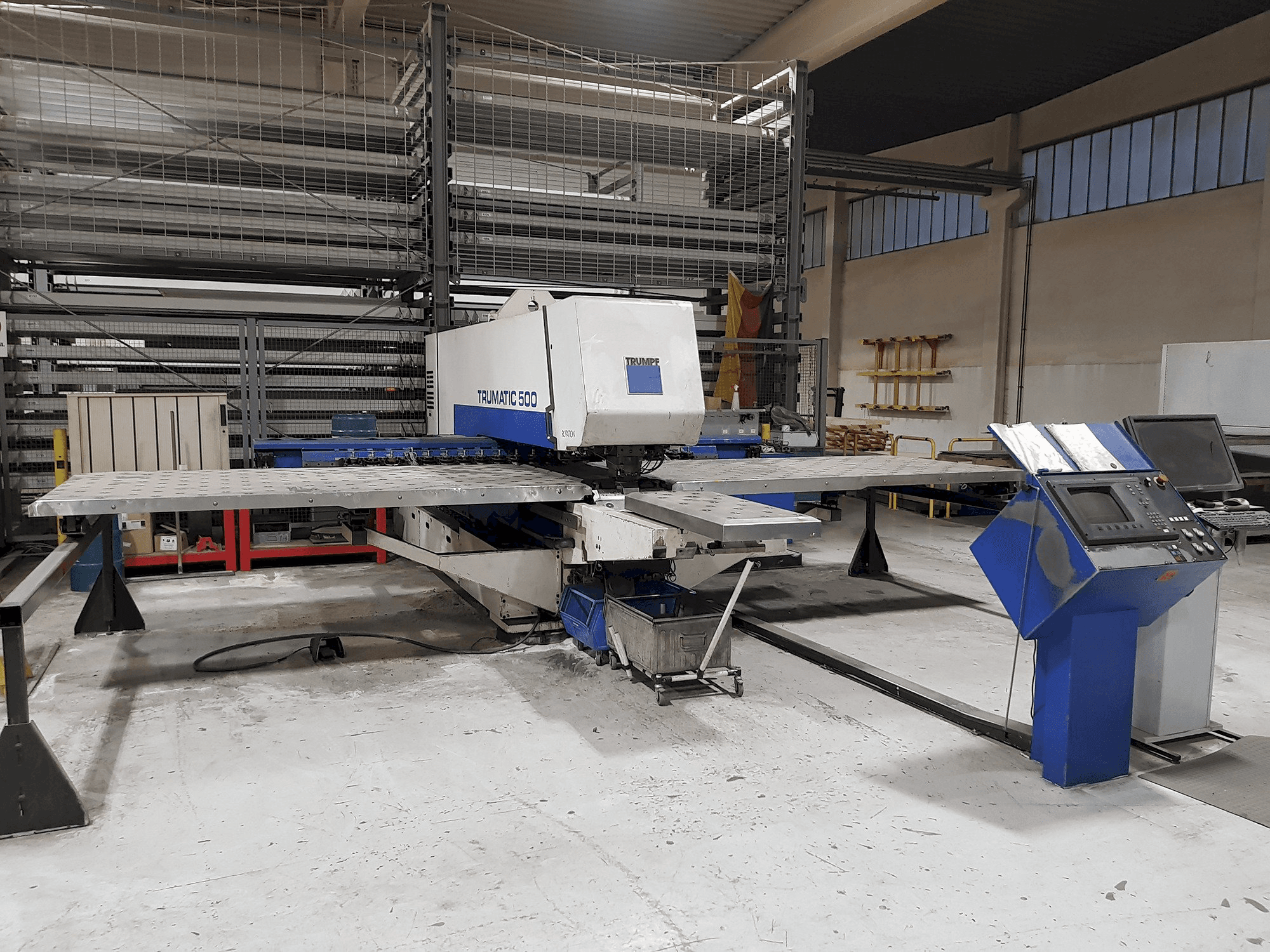 Mašīnas Trumpf Trumatic 500 pretskats