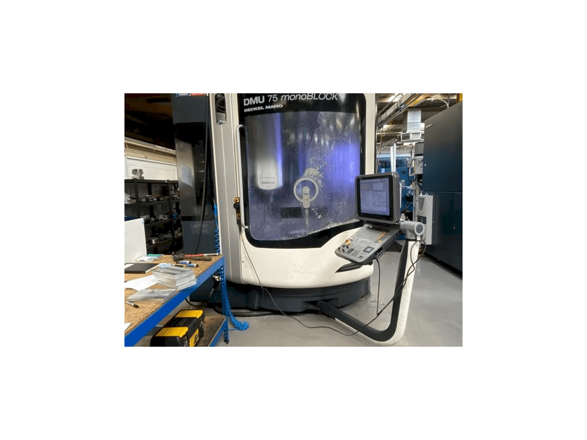 Mašīnas DMG MORI DMU75 monoBLOCK pretskats