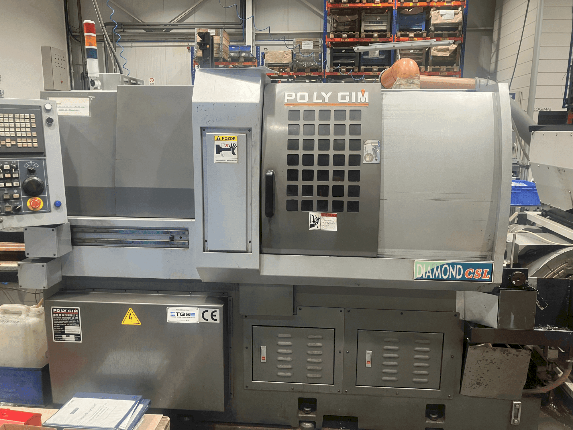 Mašīnas PO LY GIM Diamond 32CSL pretskats