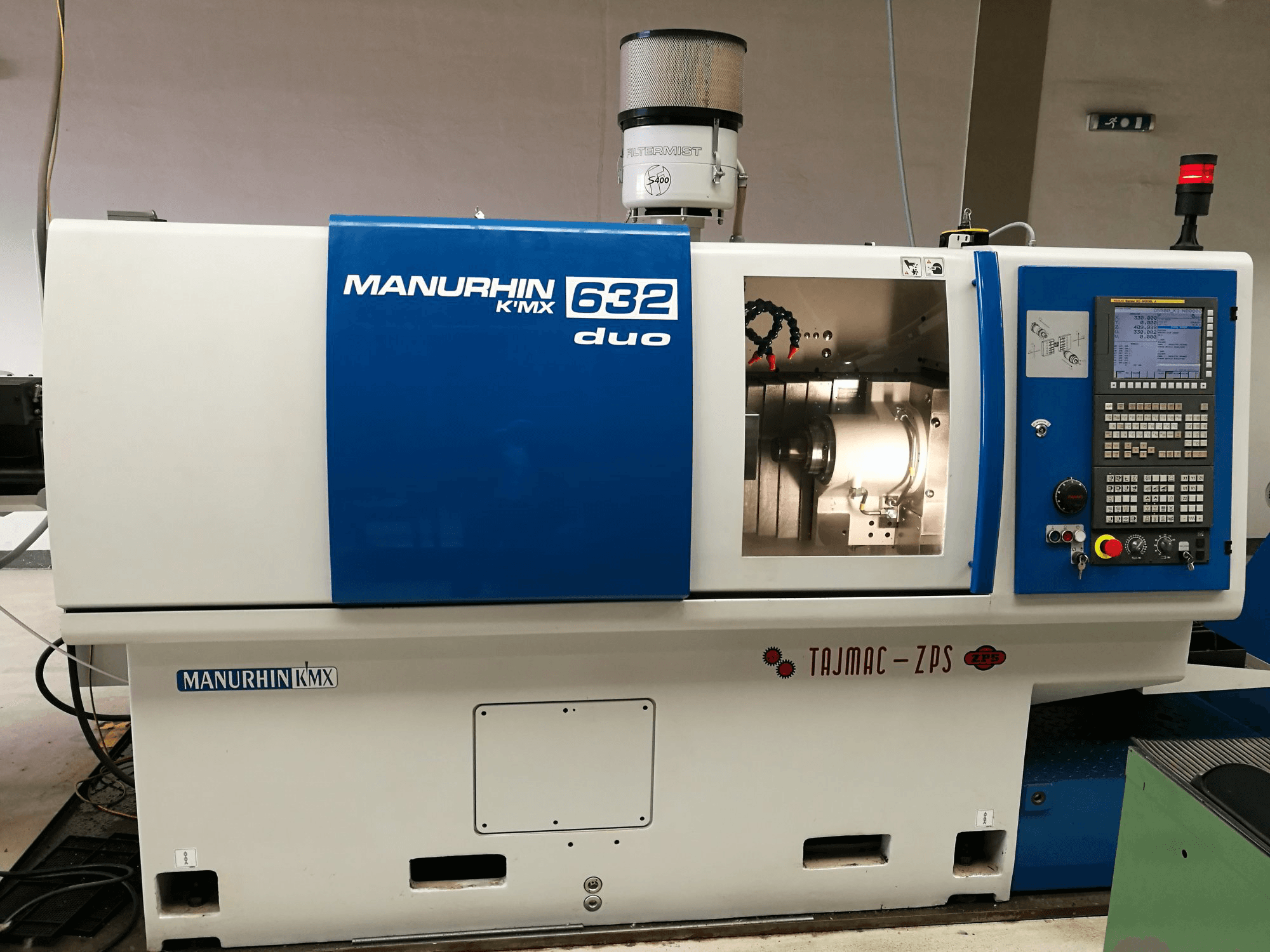 Mašīnas TAJMAC-ZPS MANURHIN K'MX 632 DUO pretskats