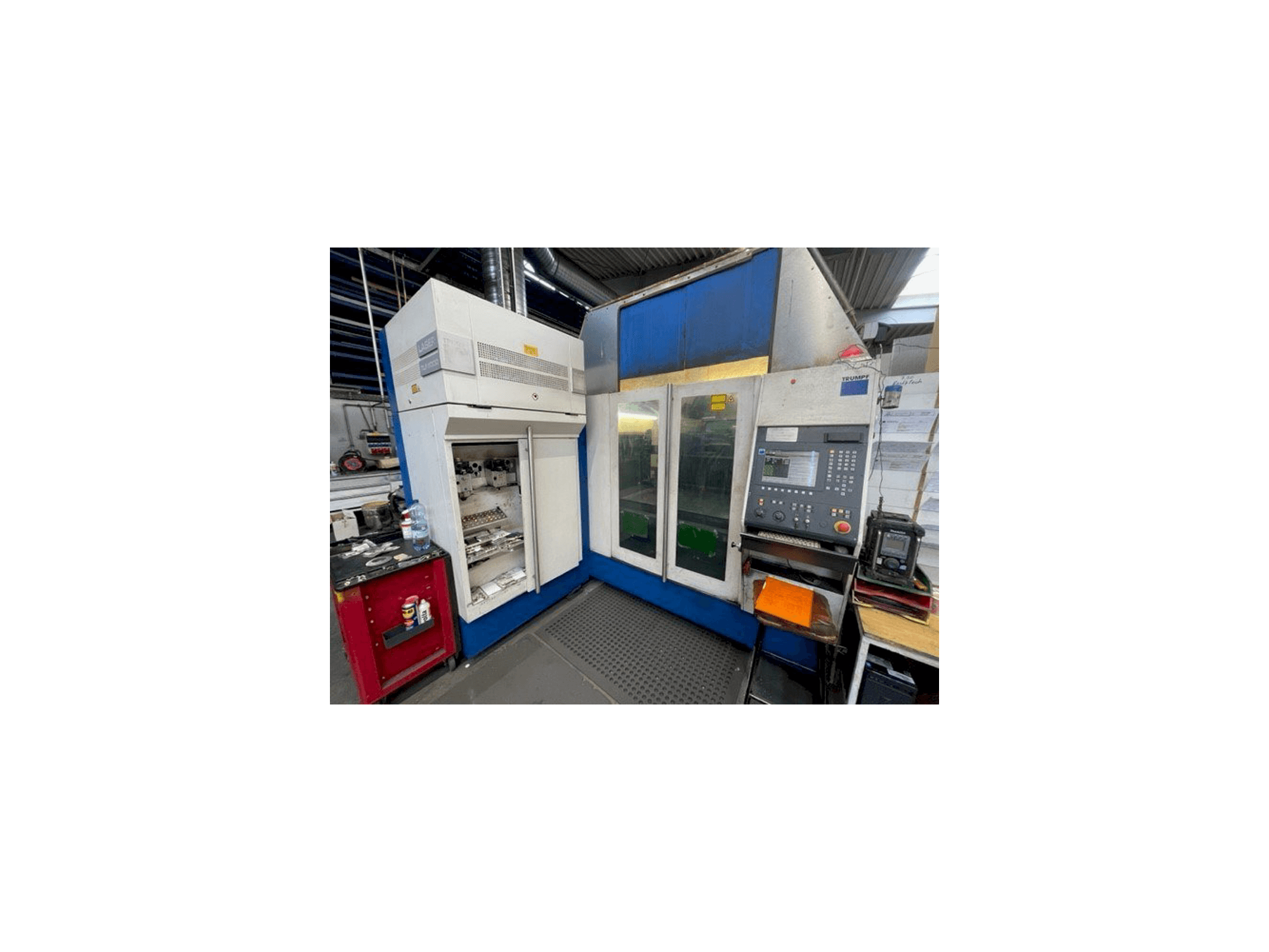 Mašīnas Trumpf TC L 3050 pretskats