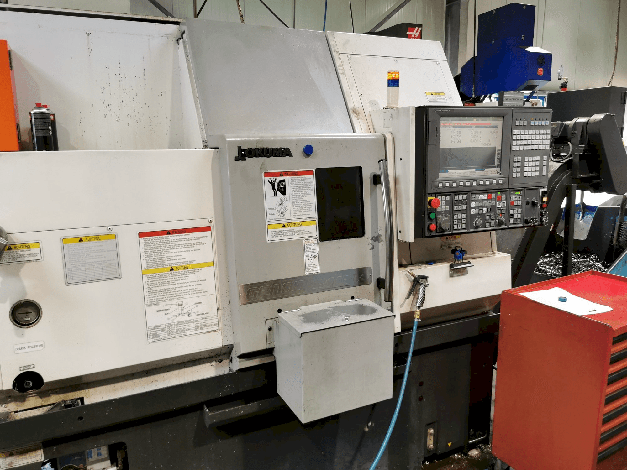 Mašīnas Okuma GENOS L200E-MY pretskats