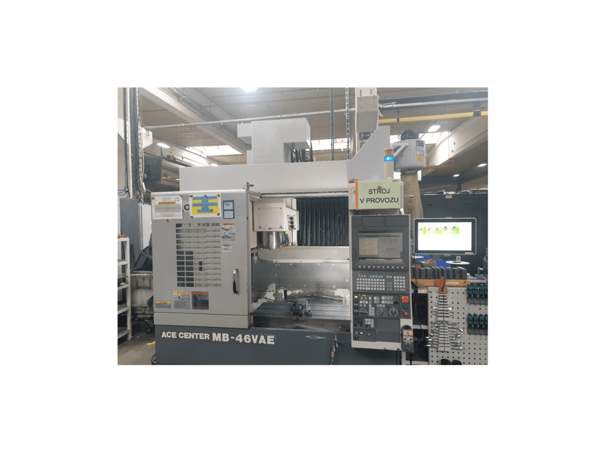 Mašīnas Okuma MB-46VAE pretskats