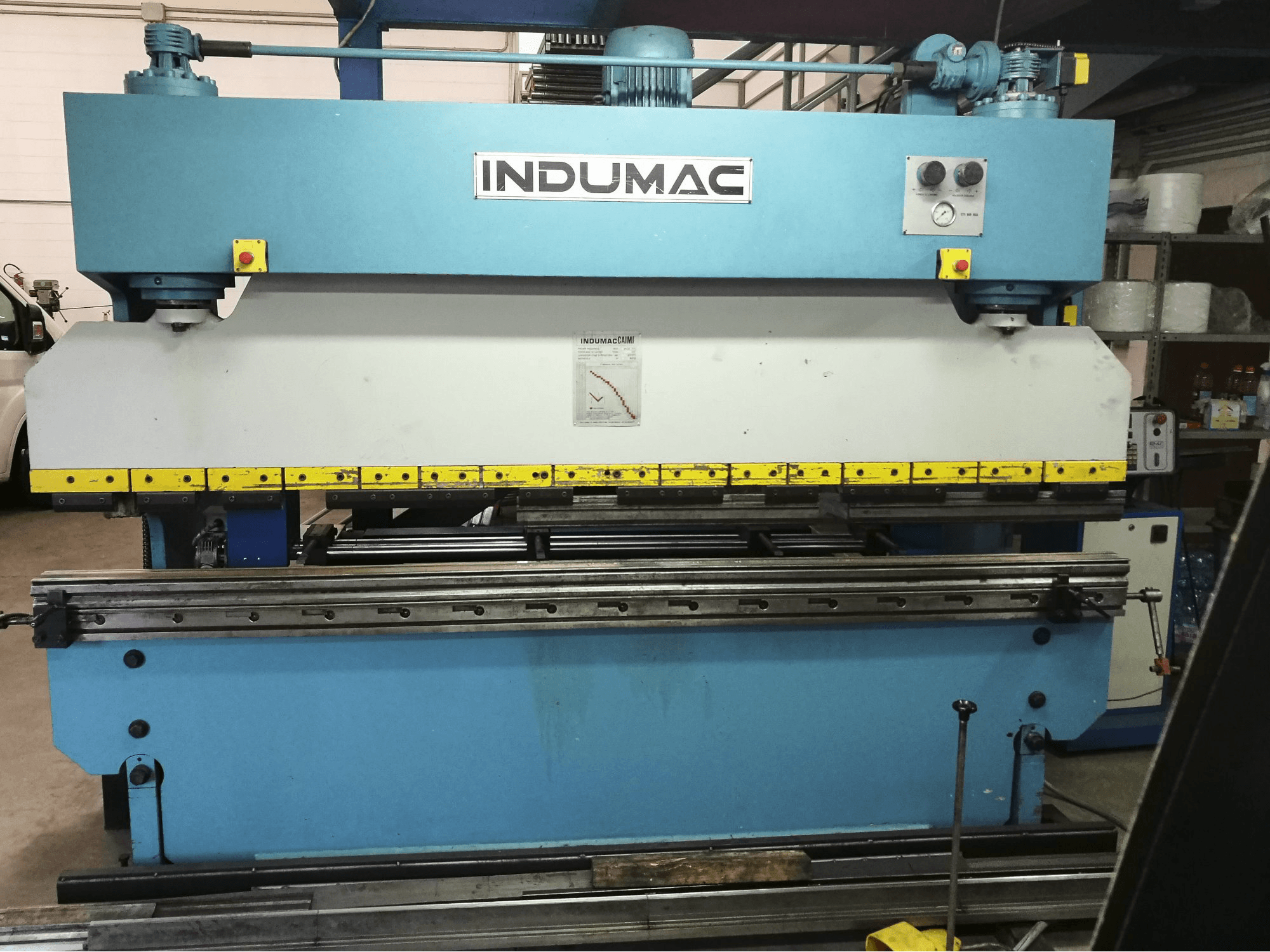Mašīnas INDUMAC CAIMI POB80 pretskats