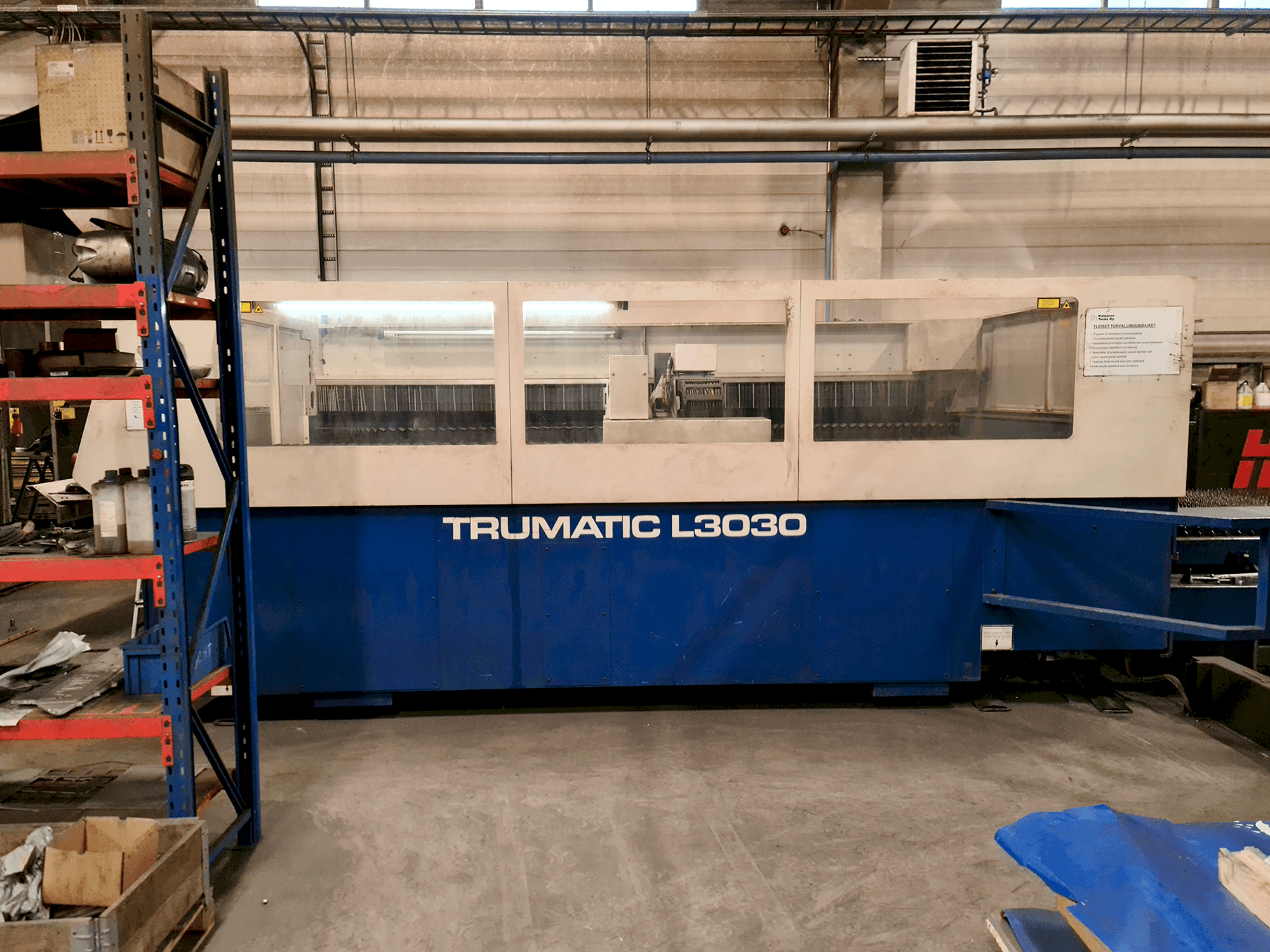 Mašīnas Trumpf Trumatic L3030 4kW pretskats