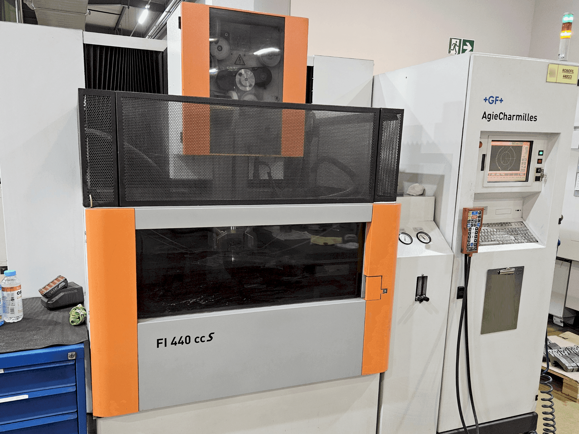 Mašīnas AgieCharmilles Robofil 440 CCS pretskats