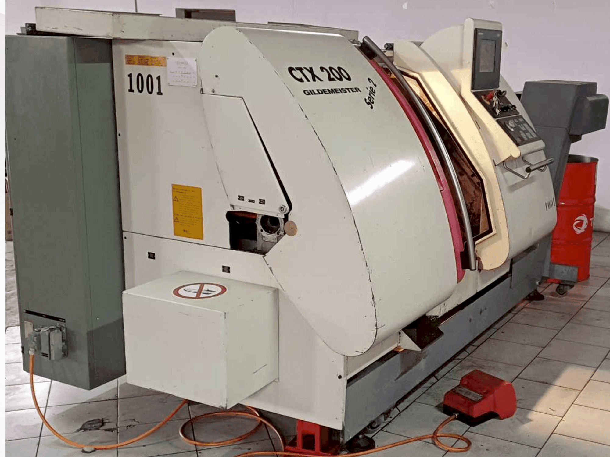 Mašīnas Gildemeister CTX 200 S2 pretskats