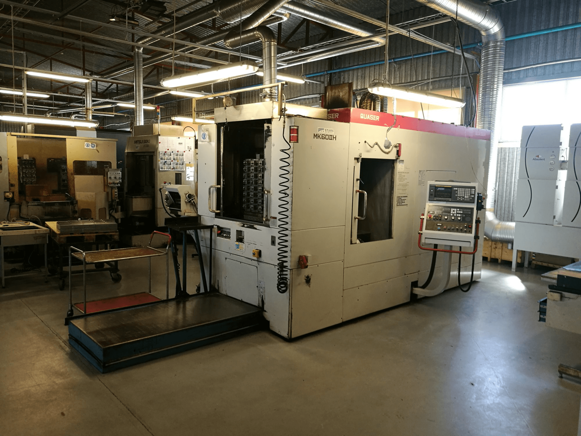 Mašīnas Quaser MK 60 II H skats no labās puses