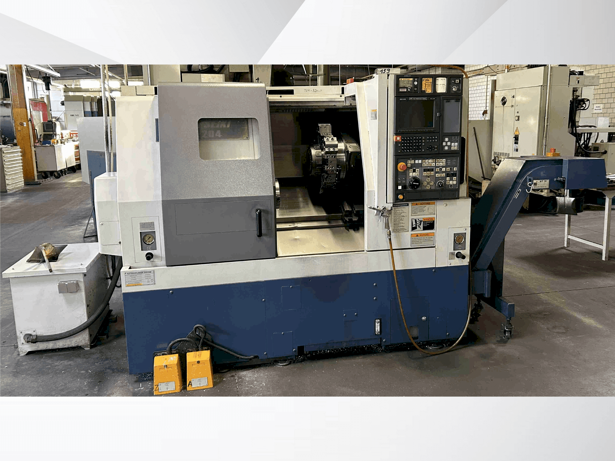 Mašīnas MORI SEIKI SL-204 MC pretskats