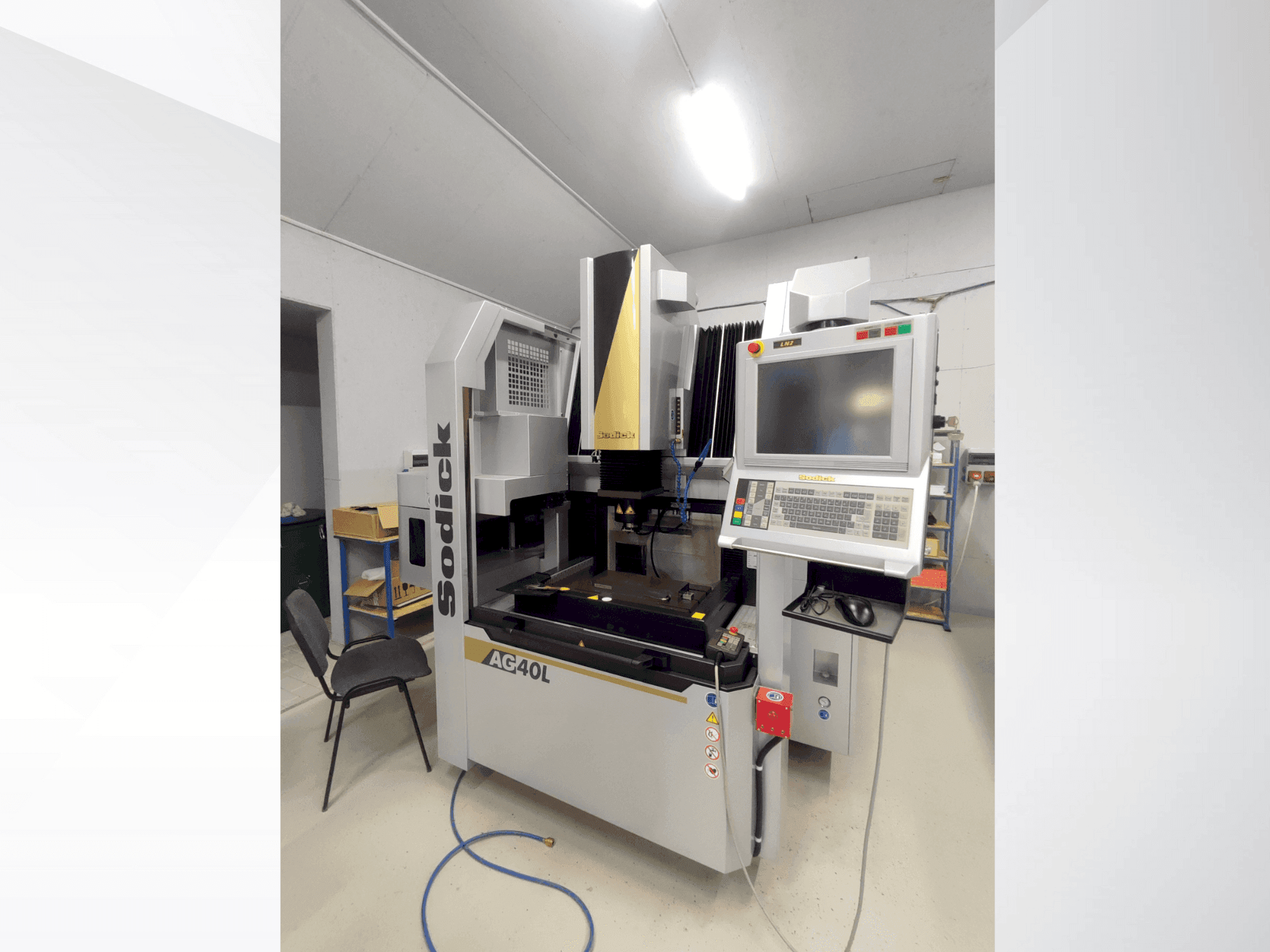 Mašīnas Sodick AG40L pretskats