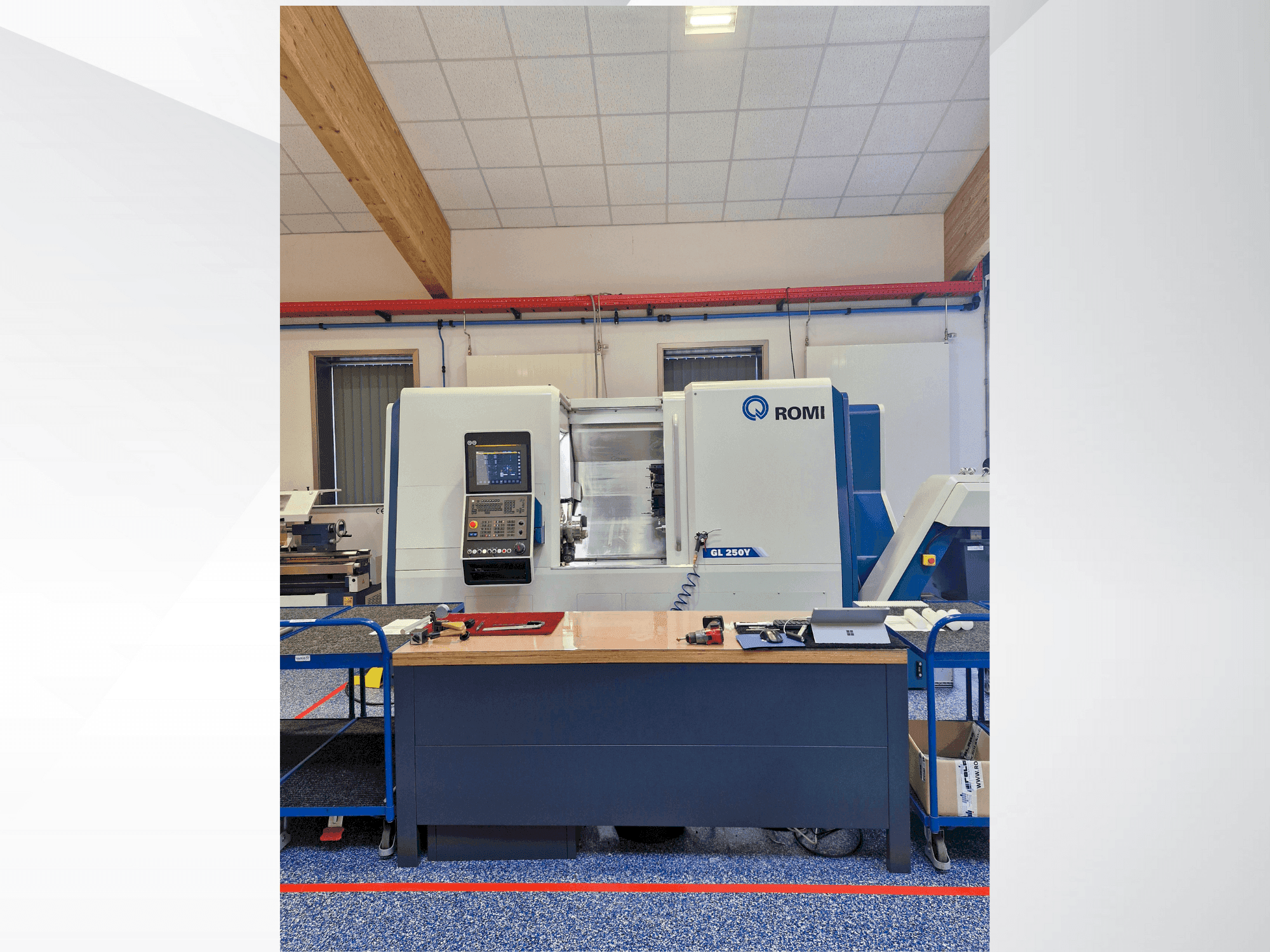 Mašīnas Romi GL 250 pretskats