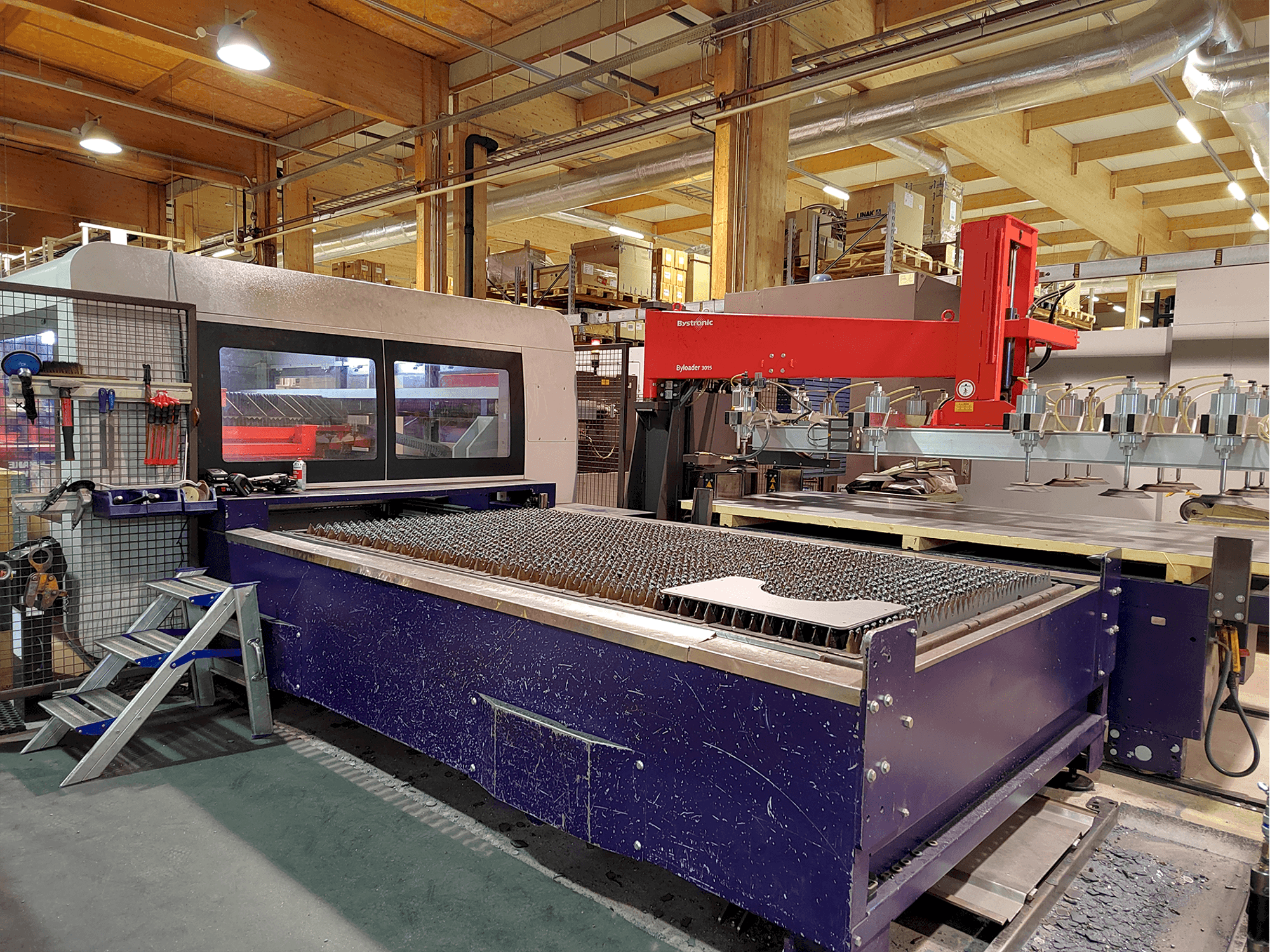 Mašīnas Bystronic BySprint Pro 3015 pretskats