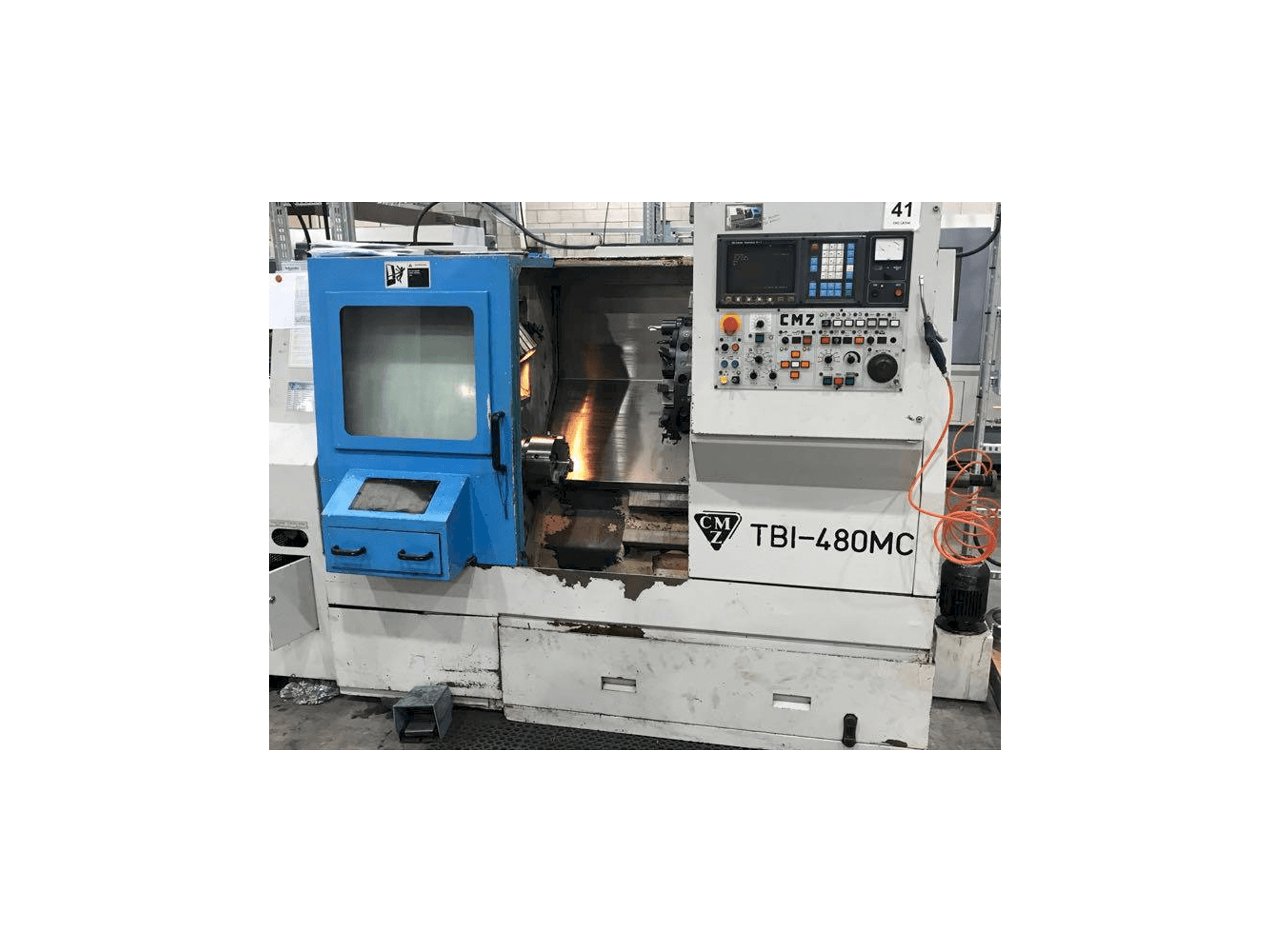 Mašīnas CMZ TBI-480 pretskats