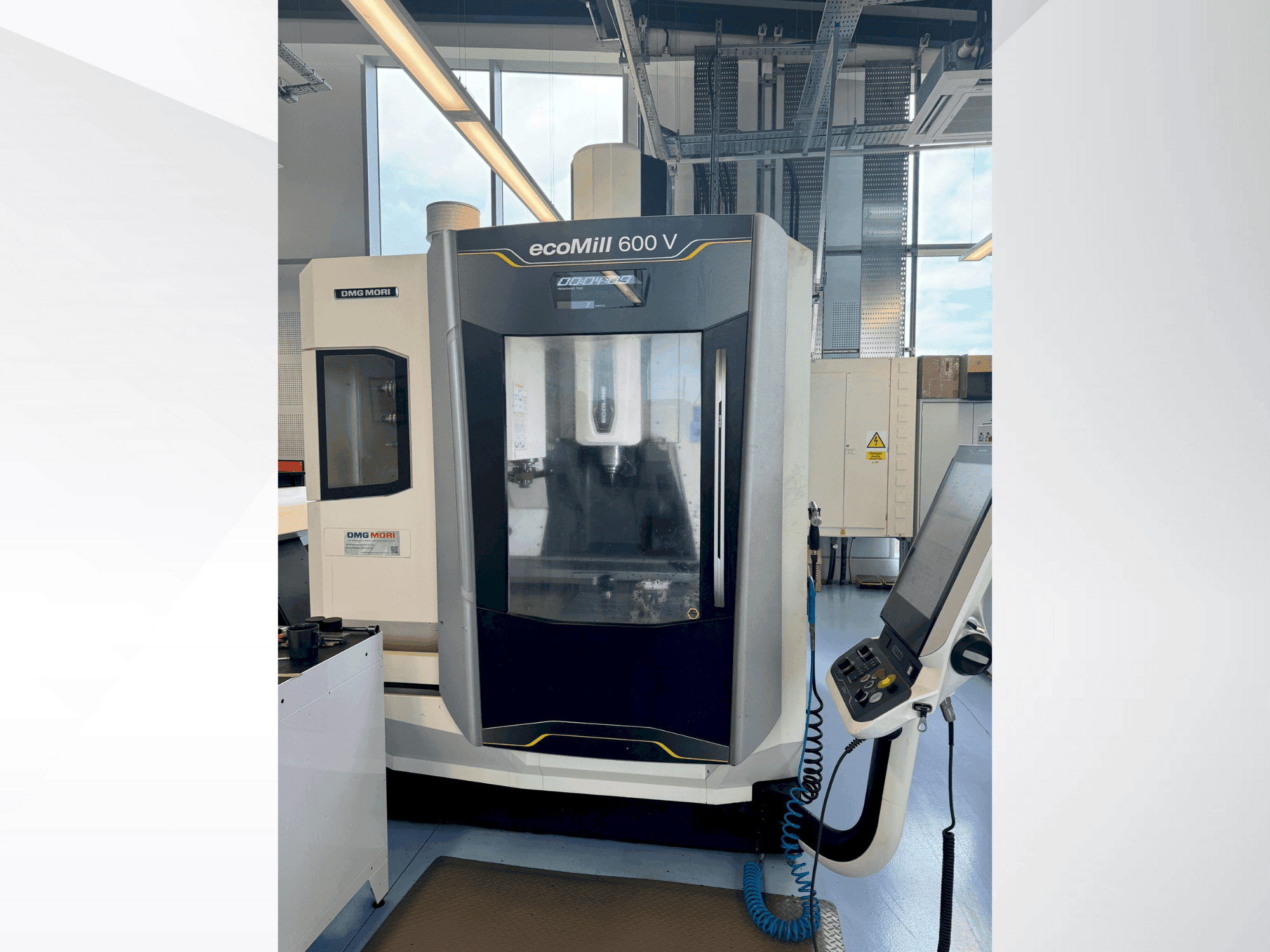 Mašīnas DMG MORI ecoMILL 600V pretskats