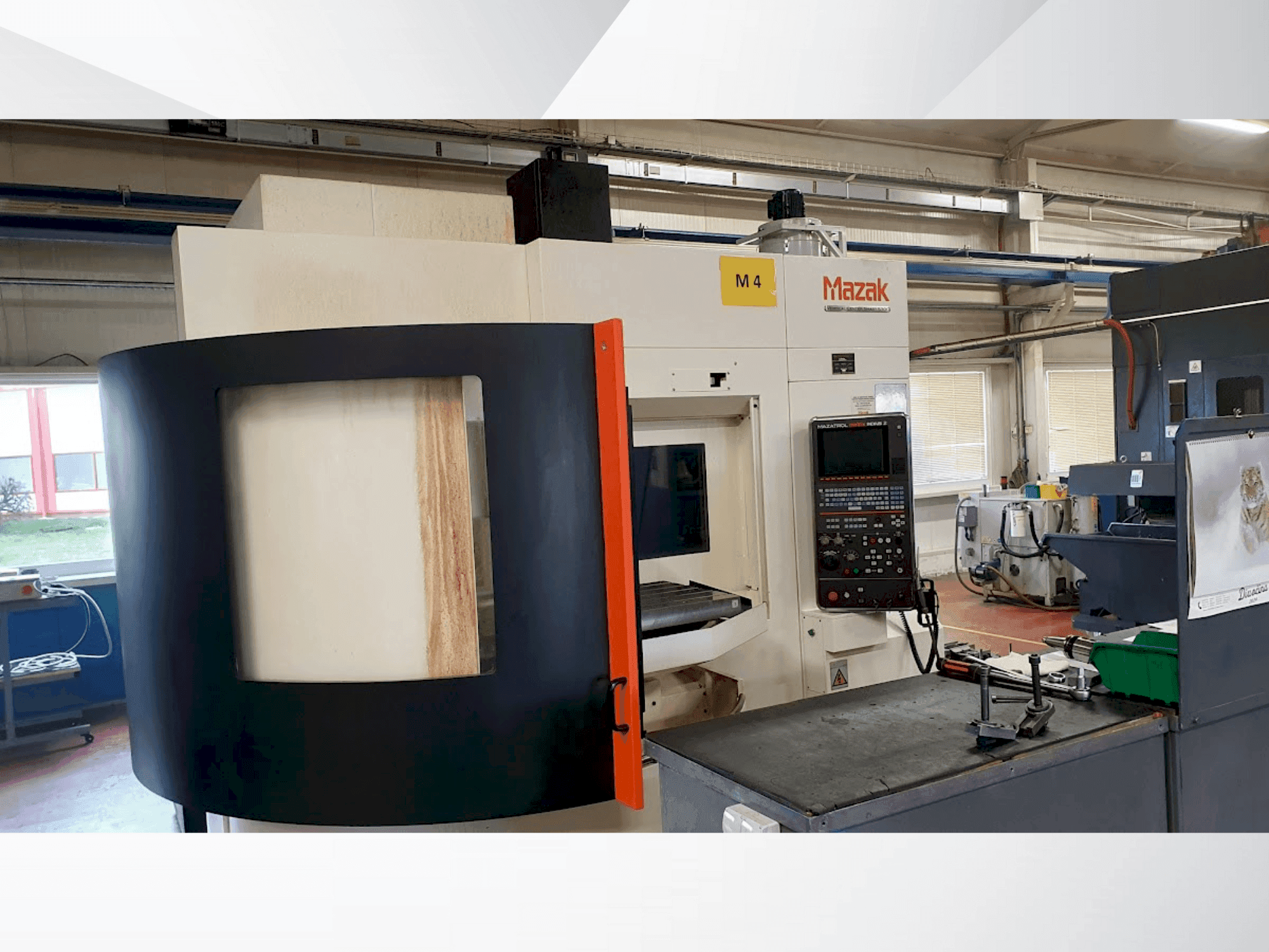 Mašīnas Mazak VCS 530C-2PC sānskats