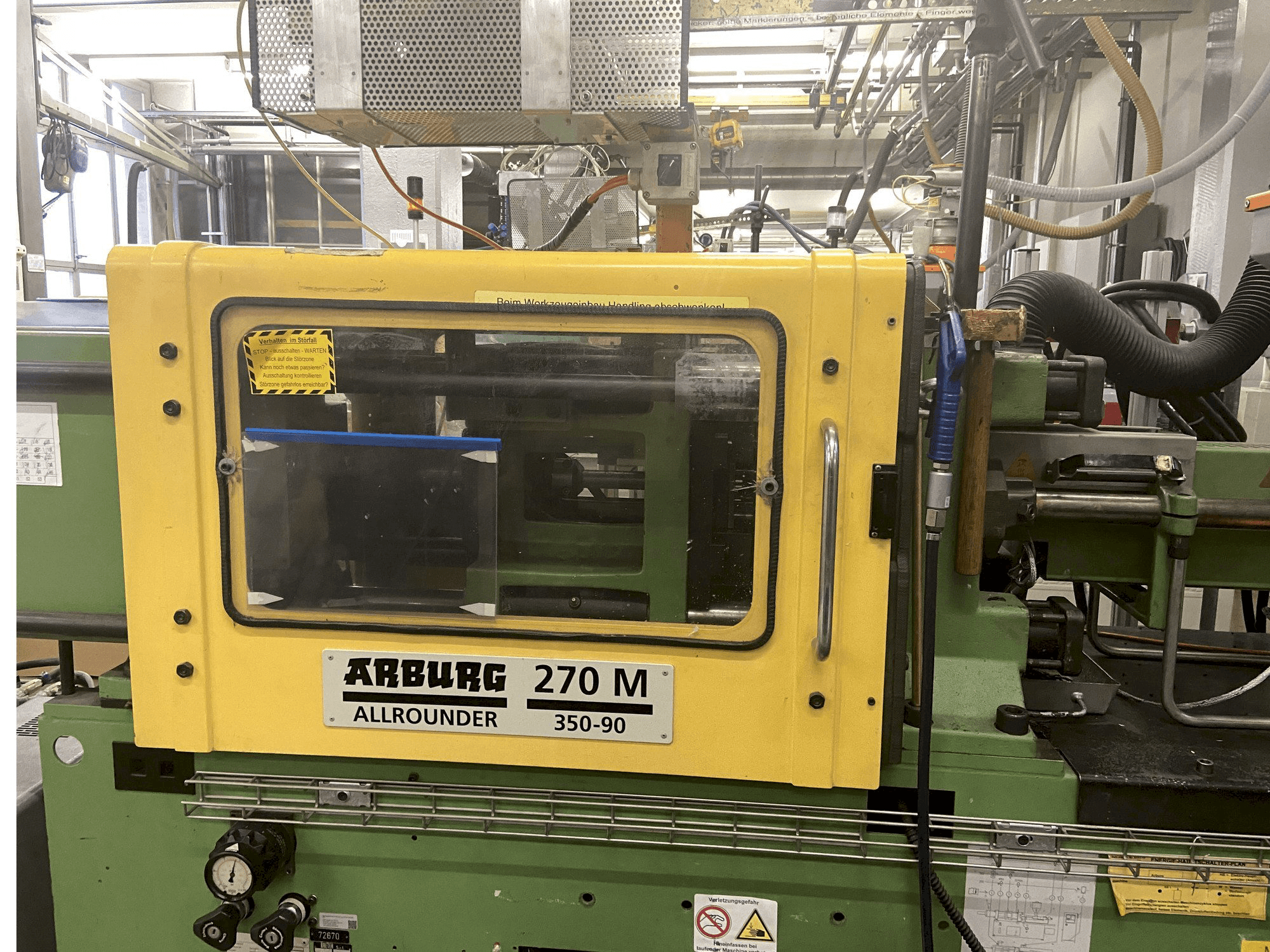 Mašīnas Arburg ALLROUNDER 270 M 350 - 90 pretskats