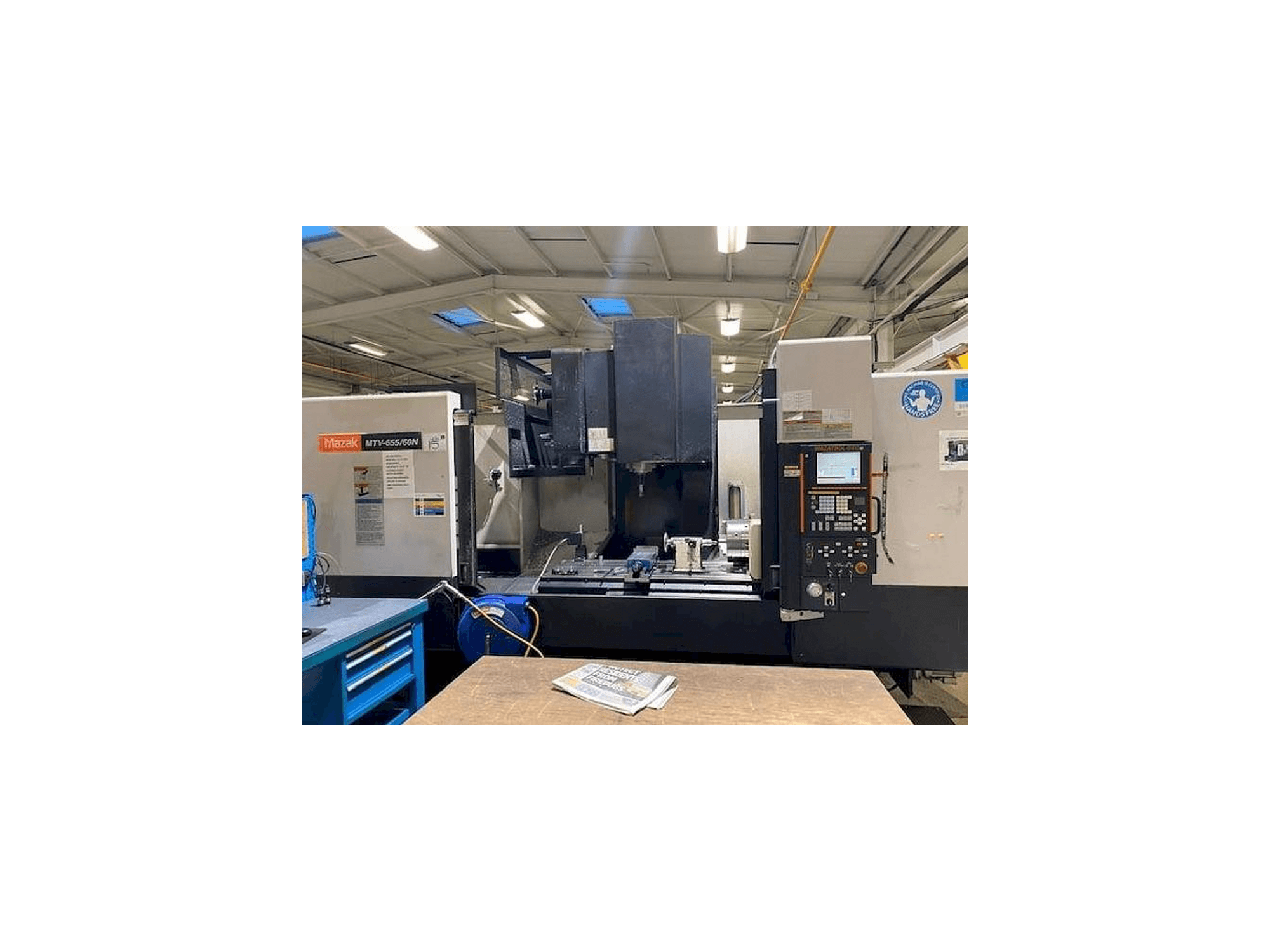 Mašīnas Mazak MTV 655/60N pretskats