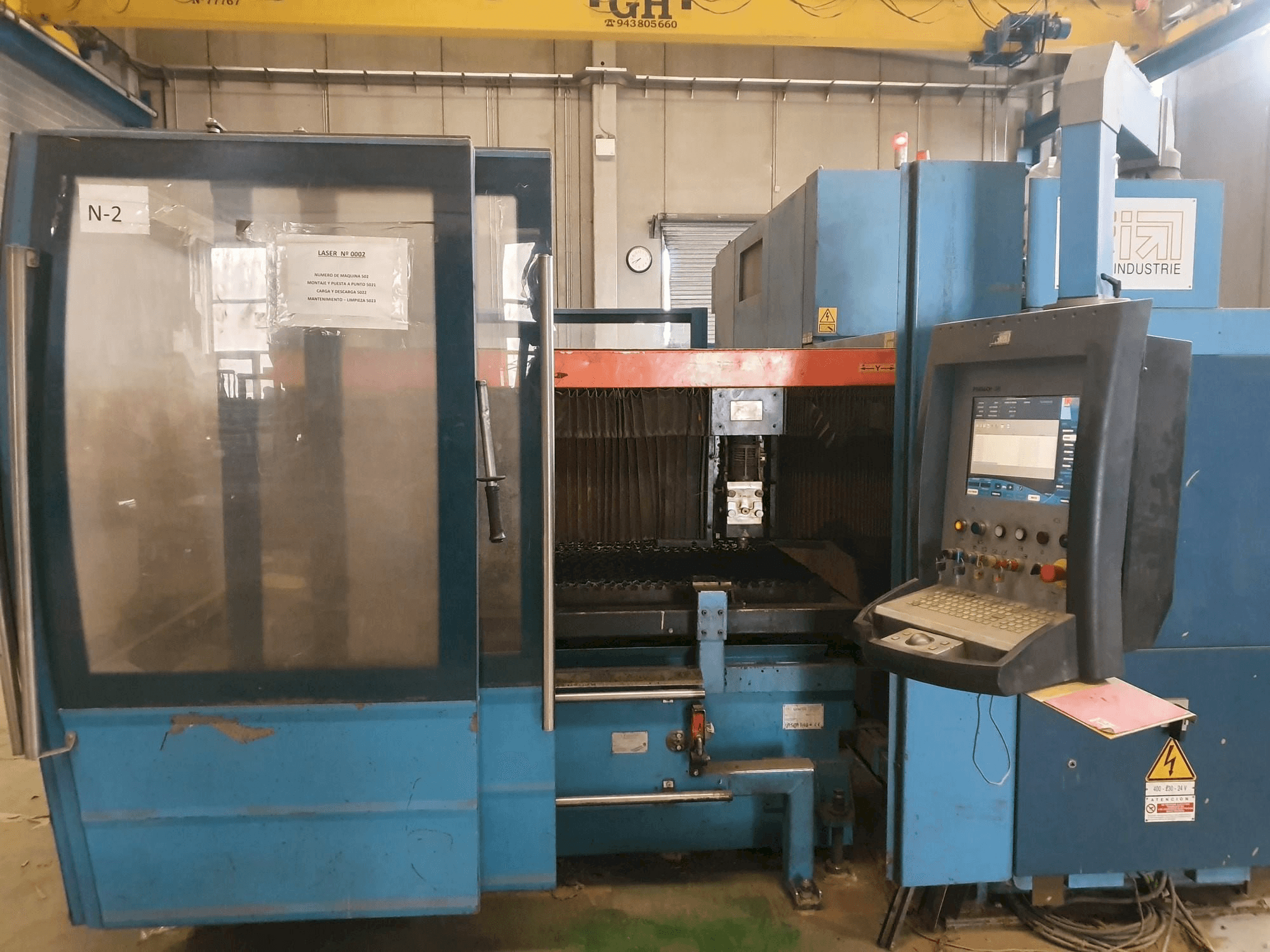 Mašīnas Prima Industrie Platino 1530HS pretskats