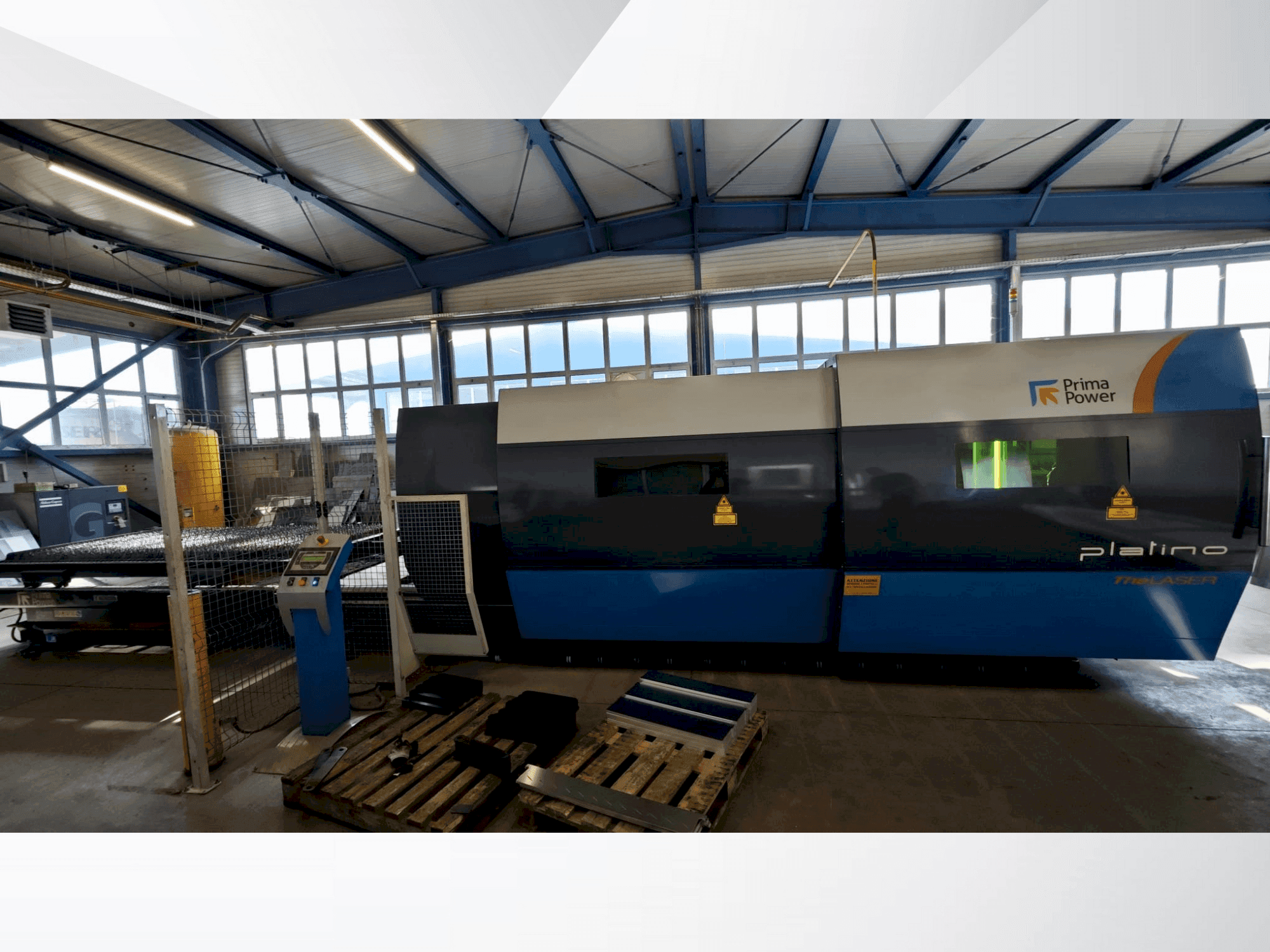 Mašīnas Prima Power PLATINO FIBER pretskats