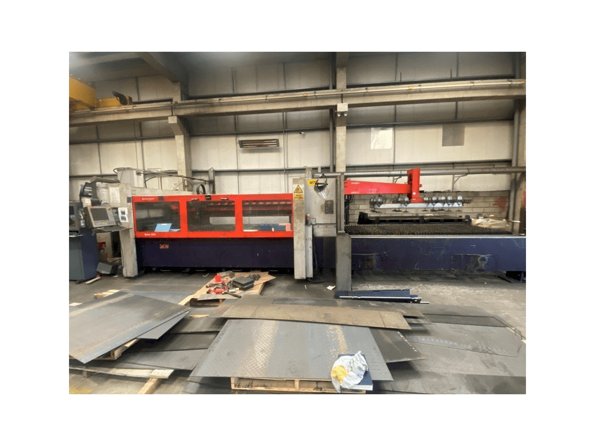 Mašīnas Bystronic Bystar 3015 pretskats