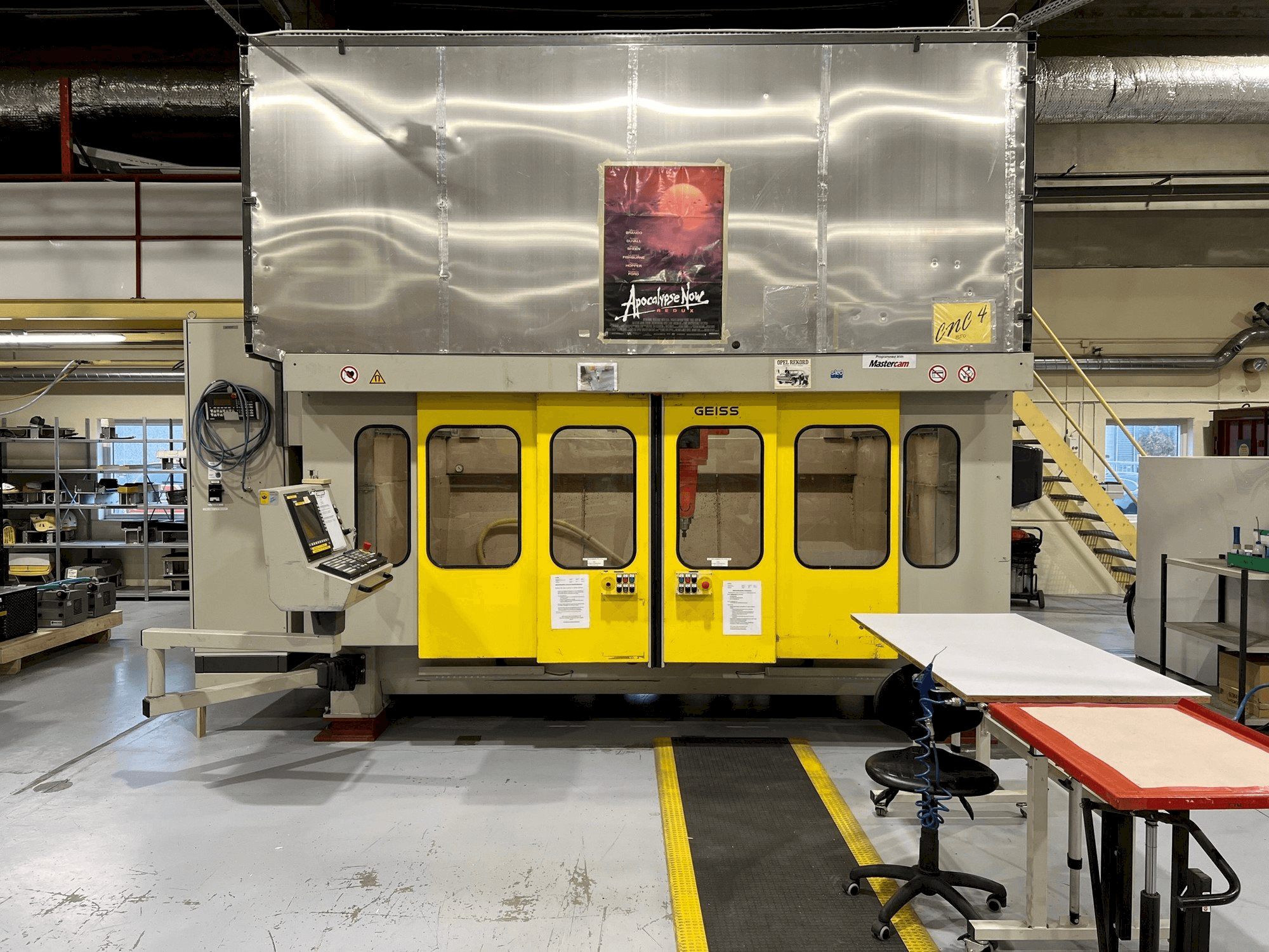 Mašīnas GEISS FZ 2000x1000 pretskats