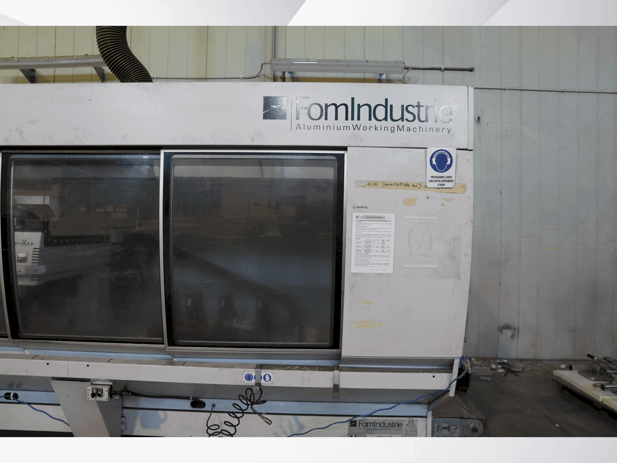 Mašīnas FomIndustrie DALI 70 pretskats