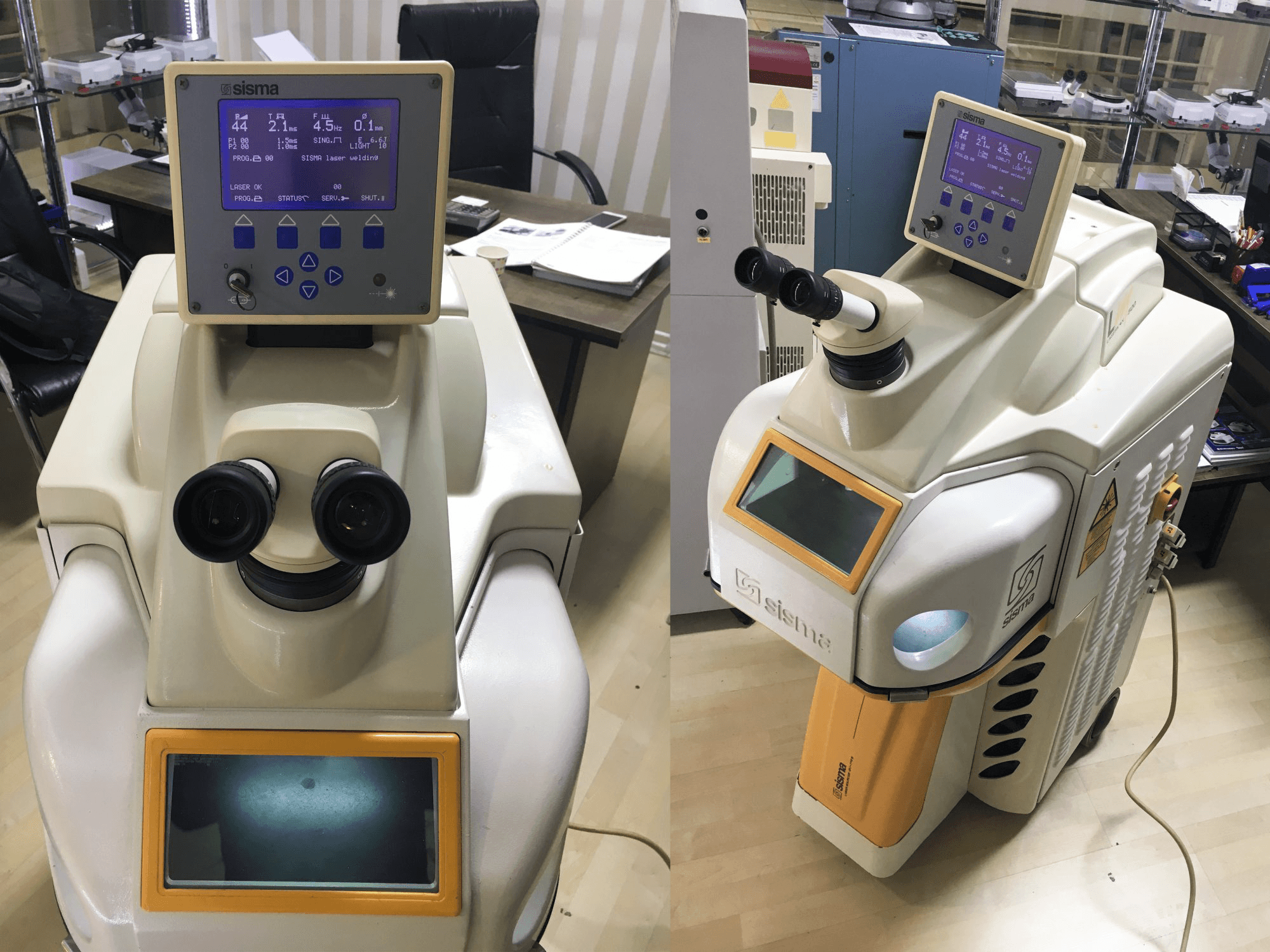 Mašīnas Sisma LM 500 pretskats