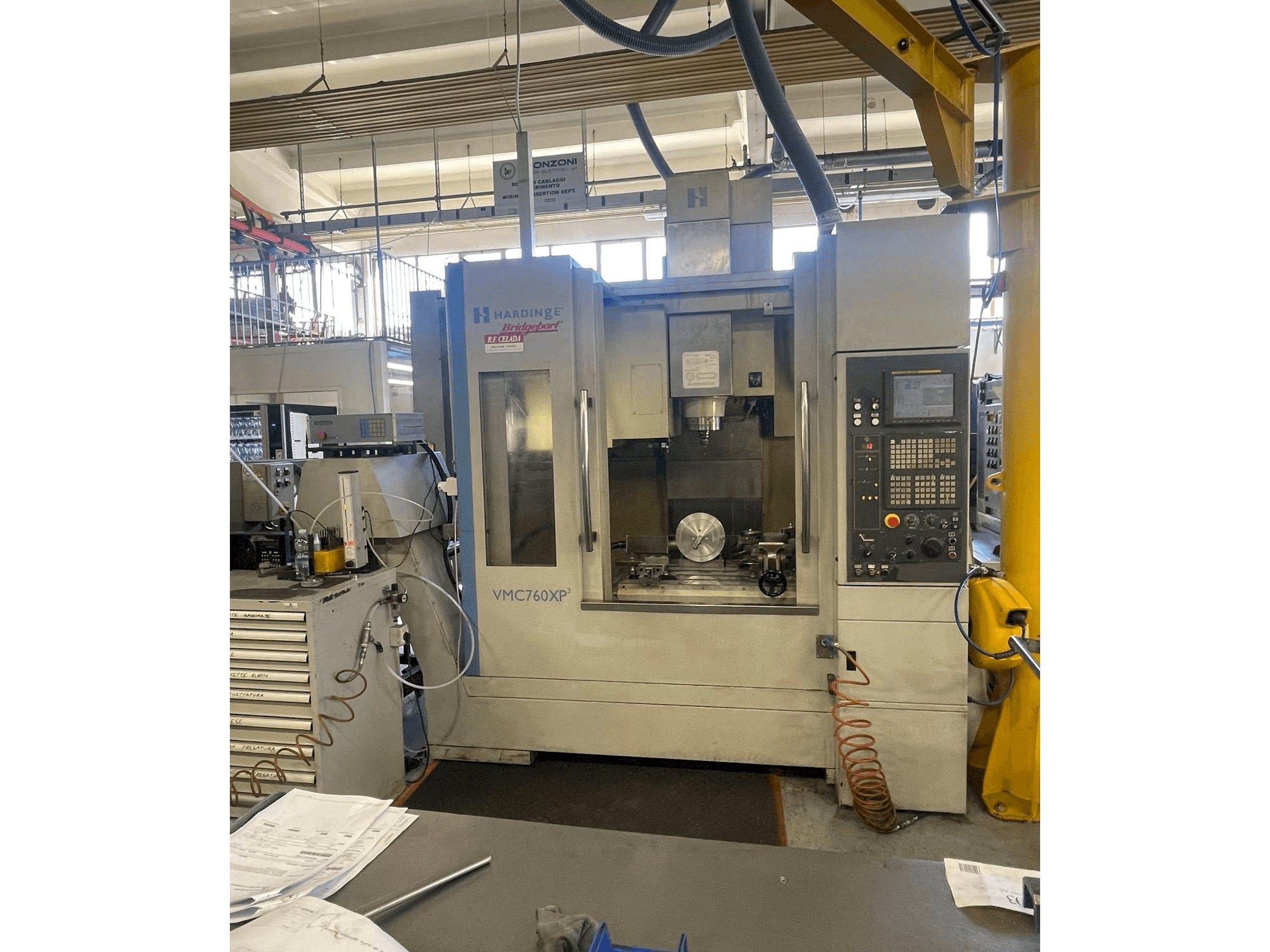 Mašīnas HARDINGE Bridgeport VMC 760 XP3 pretskats