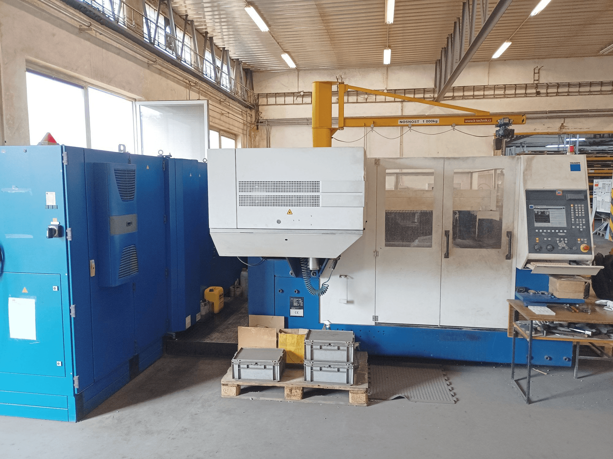 Mašīnas TRUMPF Trulaser 3030 pretskats