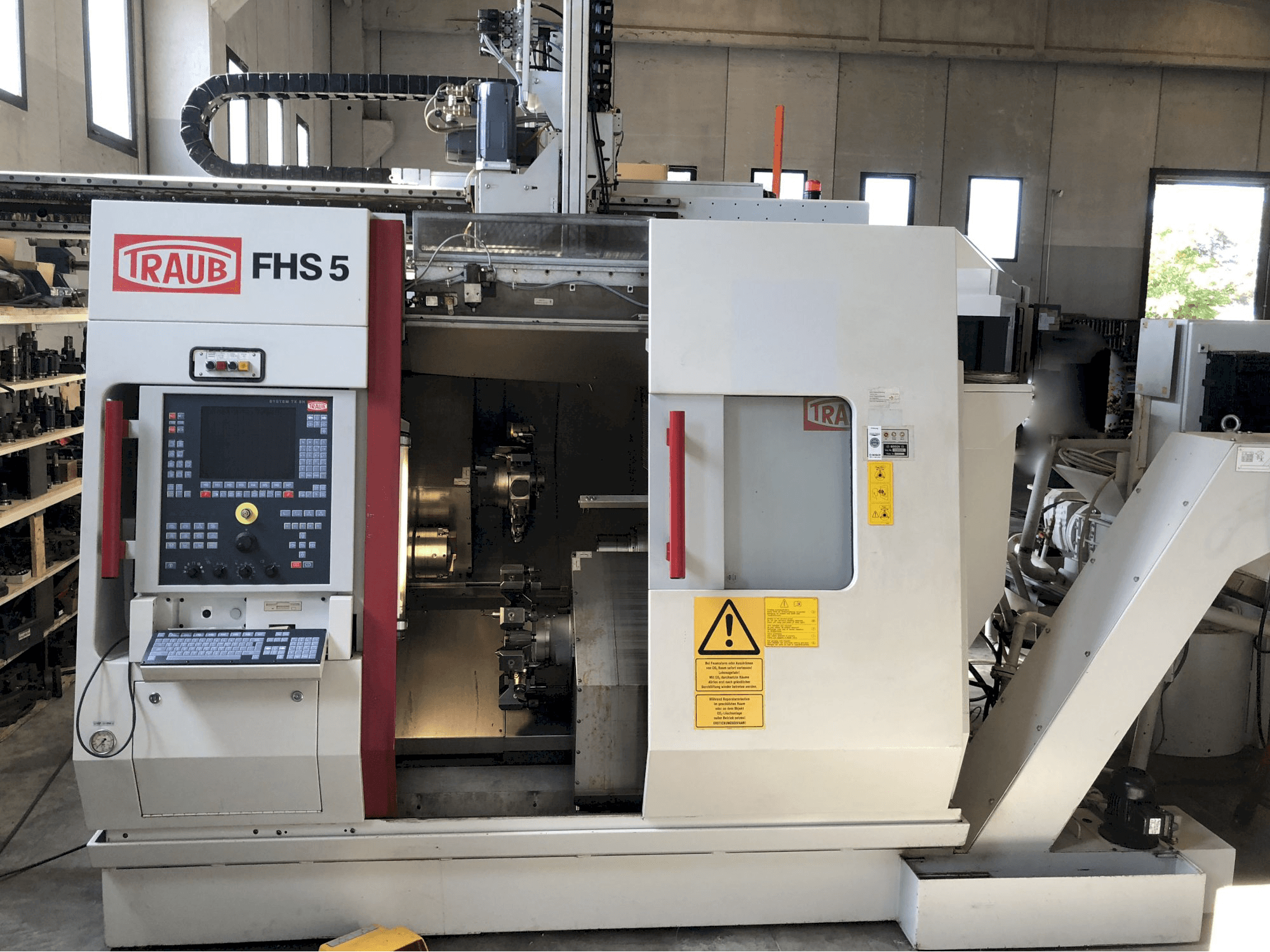 Mašīnas TRAUB TNC 42 pretskats