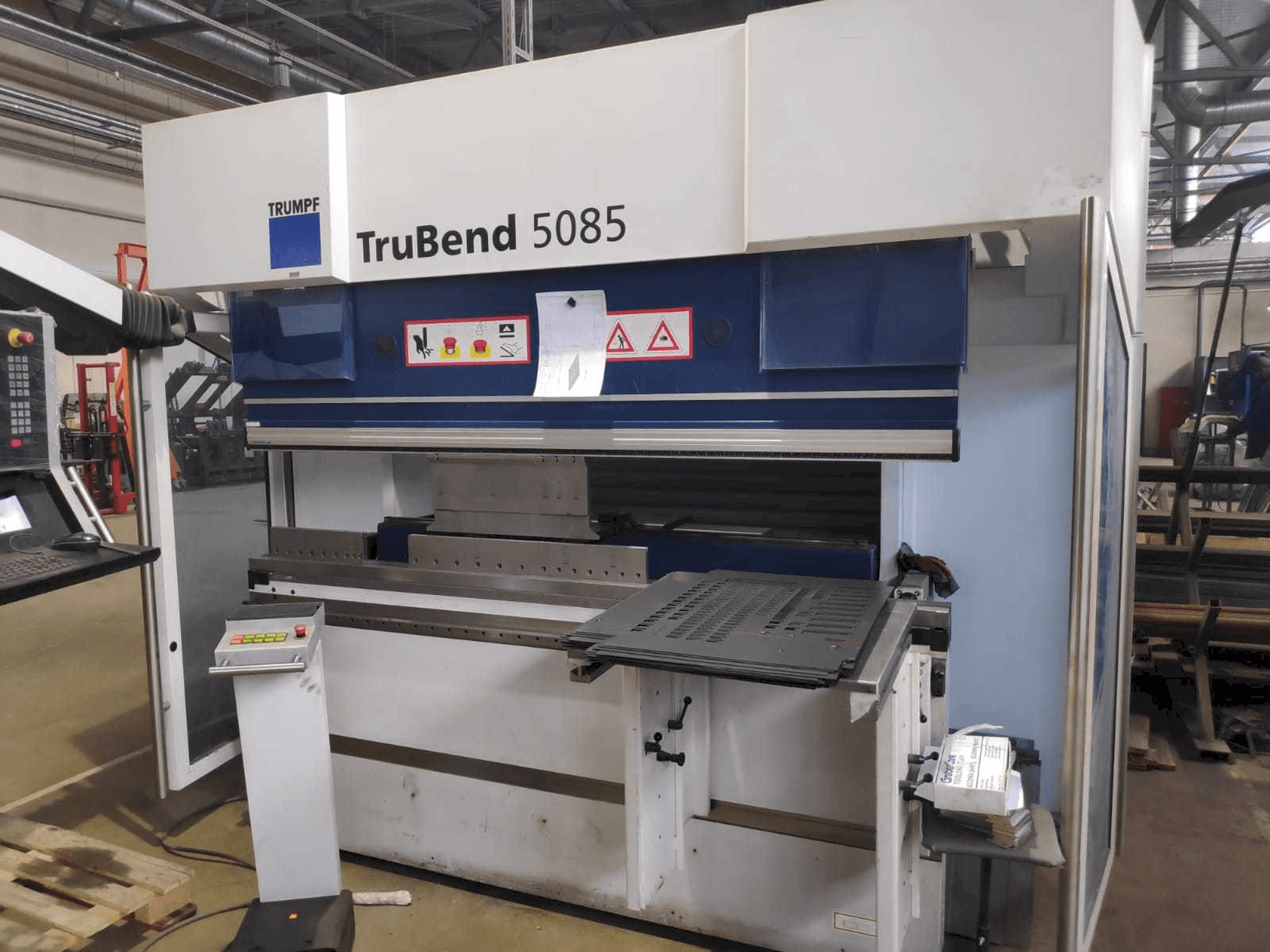 Mašīnas Trumpf TruBend 5085 pretskats