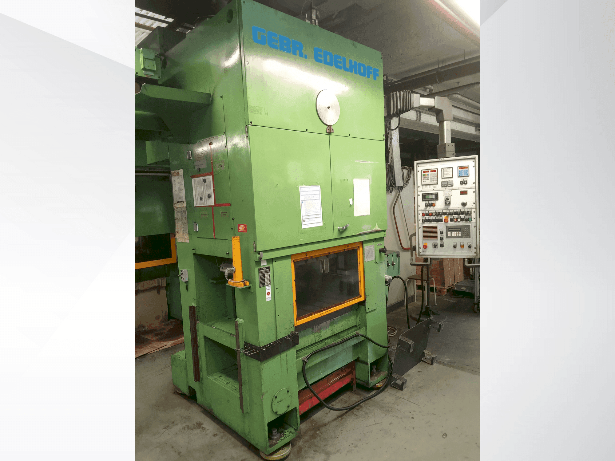 Mašīnas EDELHOFF DARR 1/80 pretskats