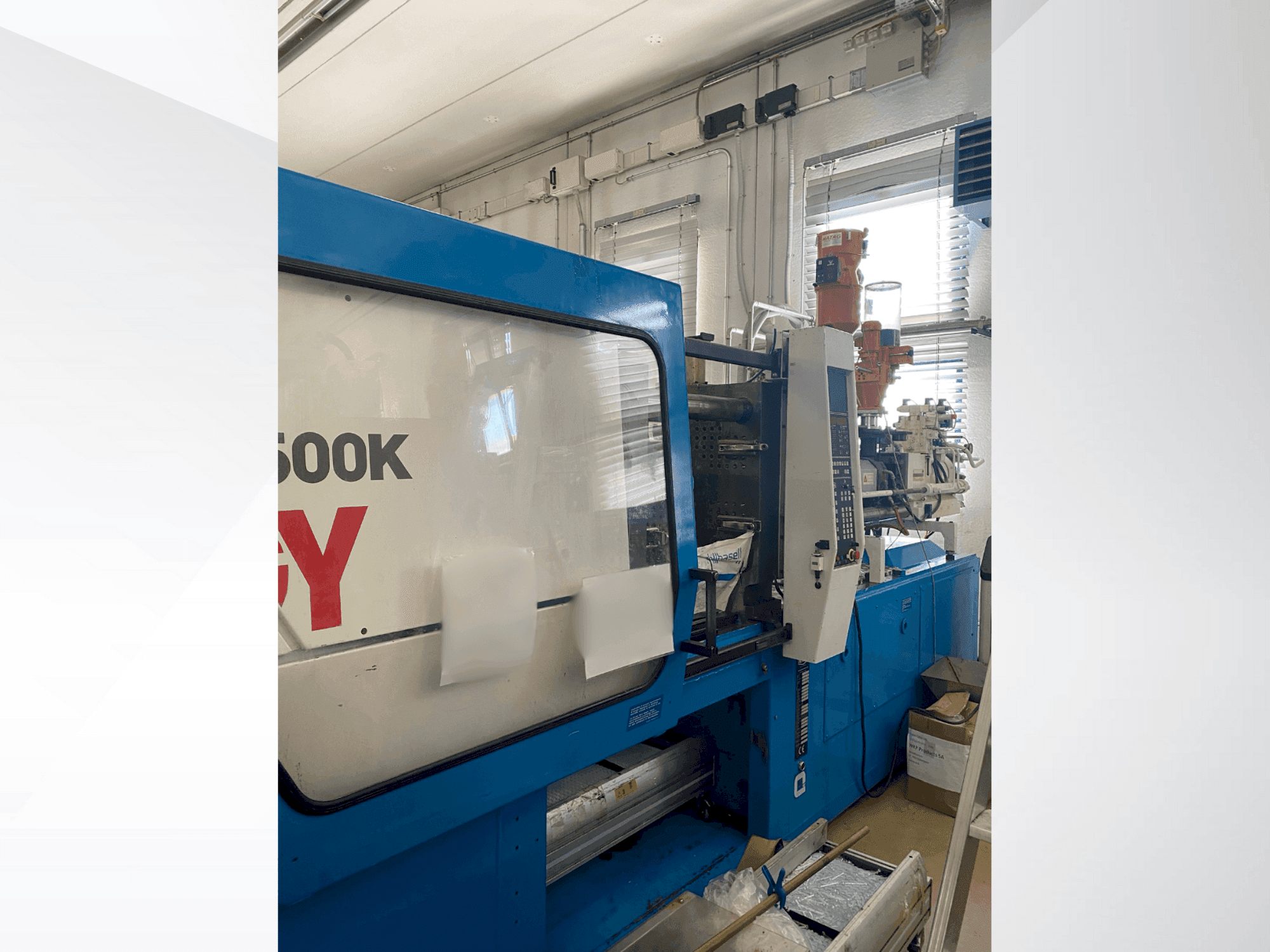 Mašīnas Netstal S-1500K-460 pretskats