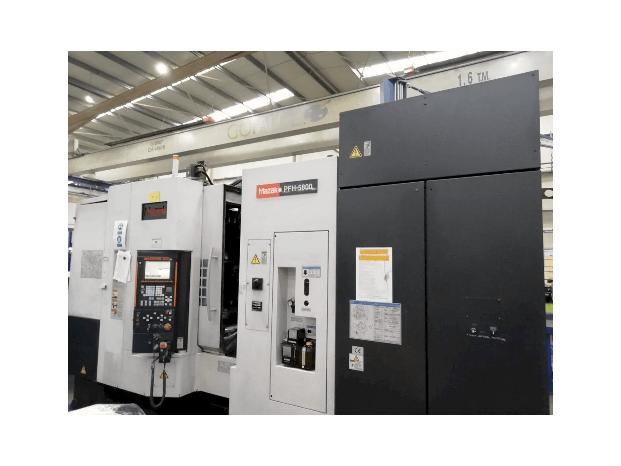Mašīnas Mazak PFH 5800 pretskats