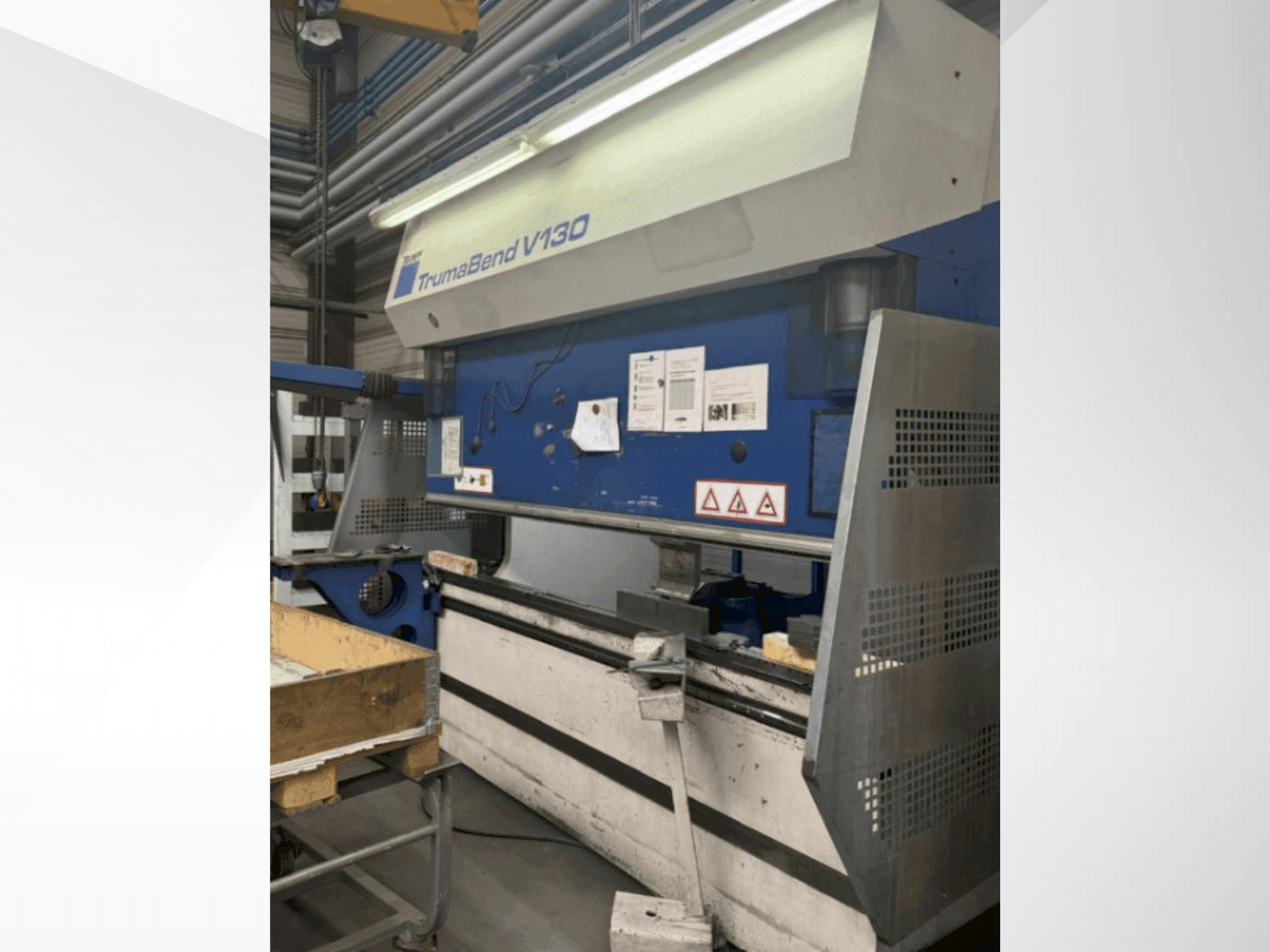 Mašīnas TRUMPF Trumabend V130 pretskats