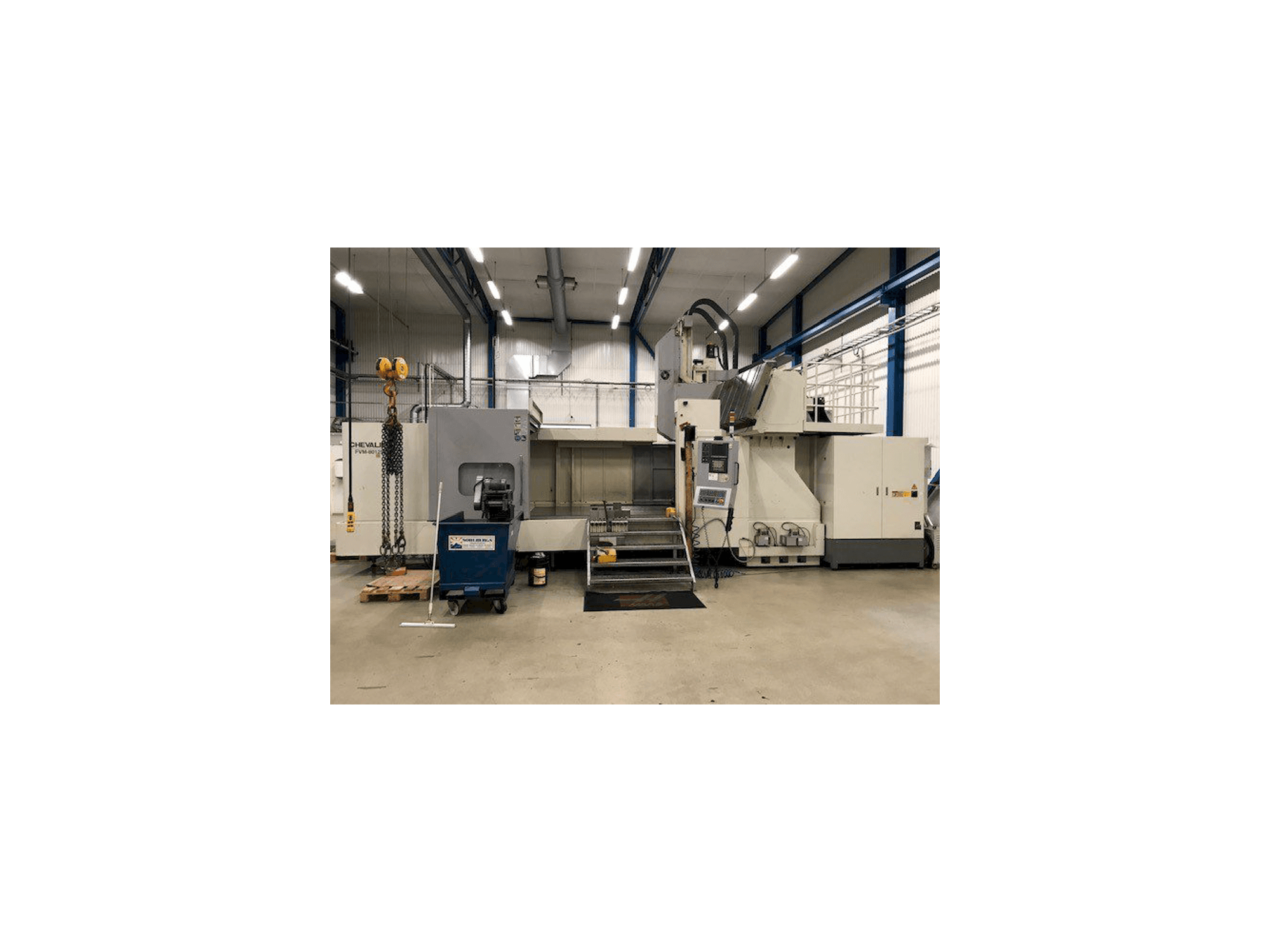 Mašīnas Chevalier FVM-80125DC pretskats