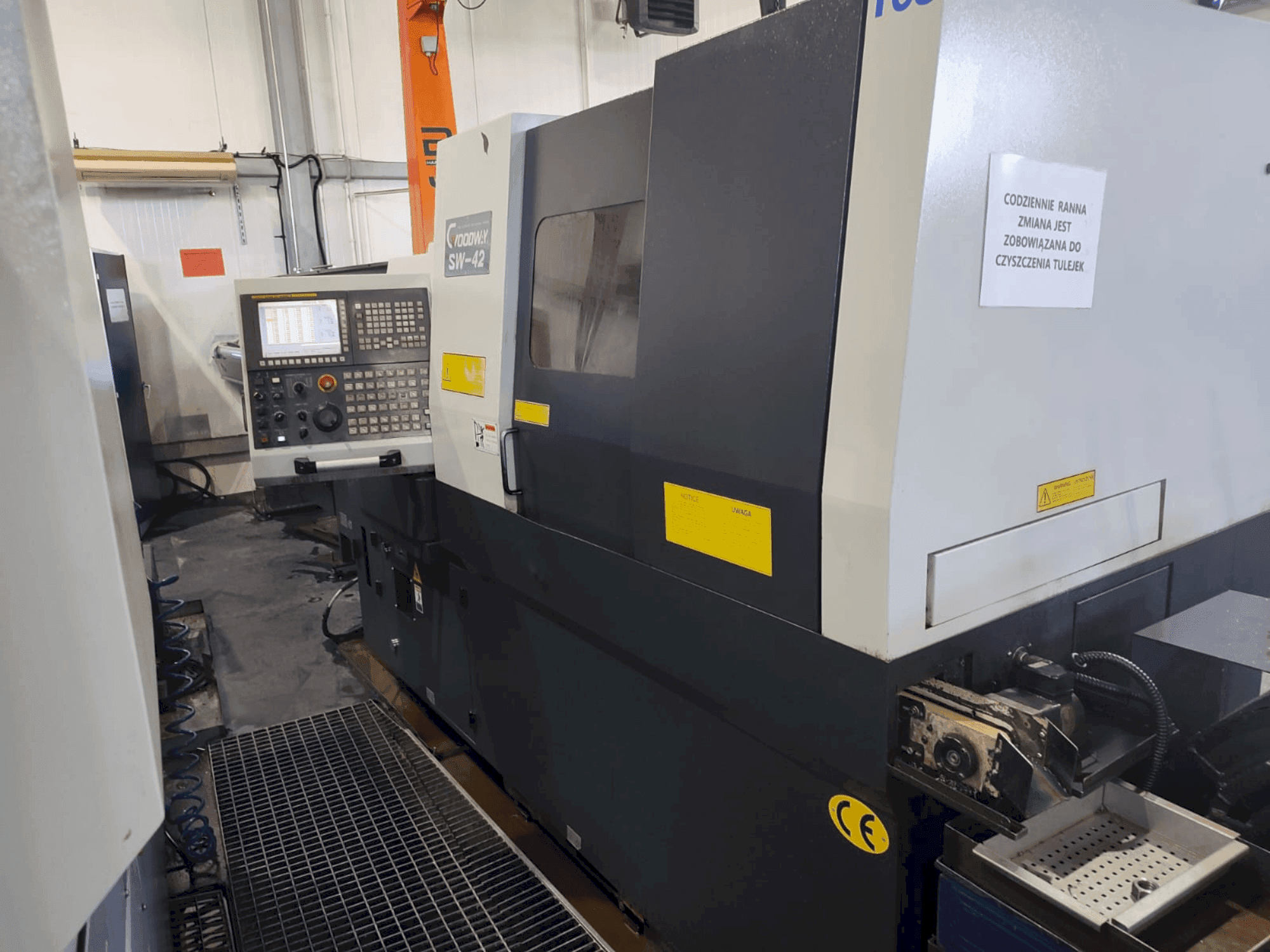 Mašīnas Goodway SW 42 pretskats