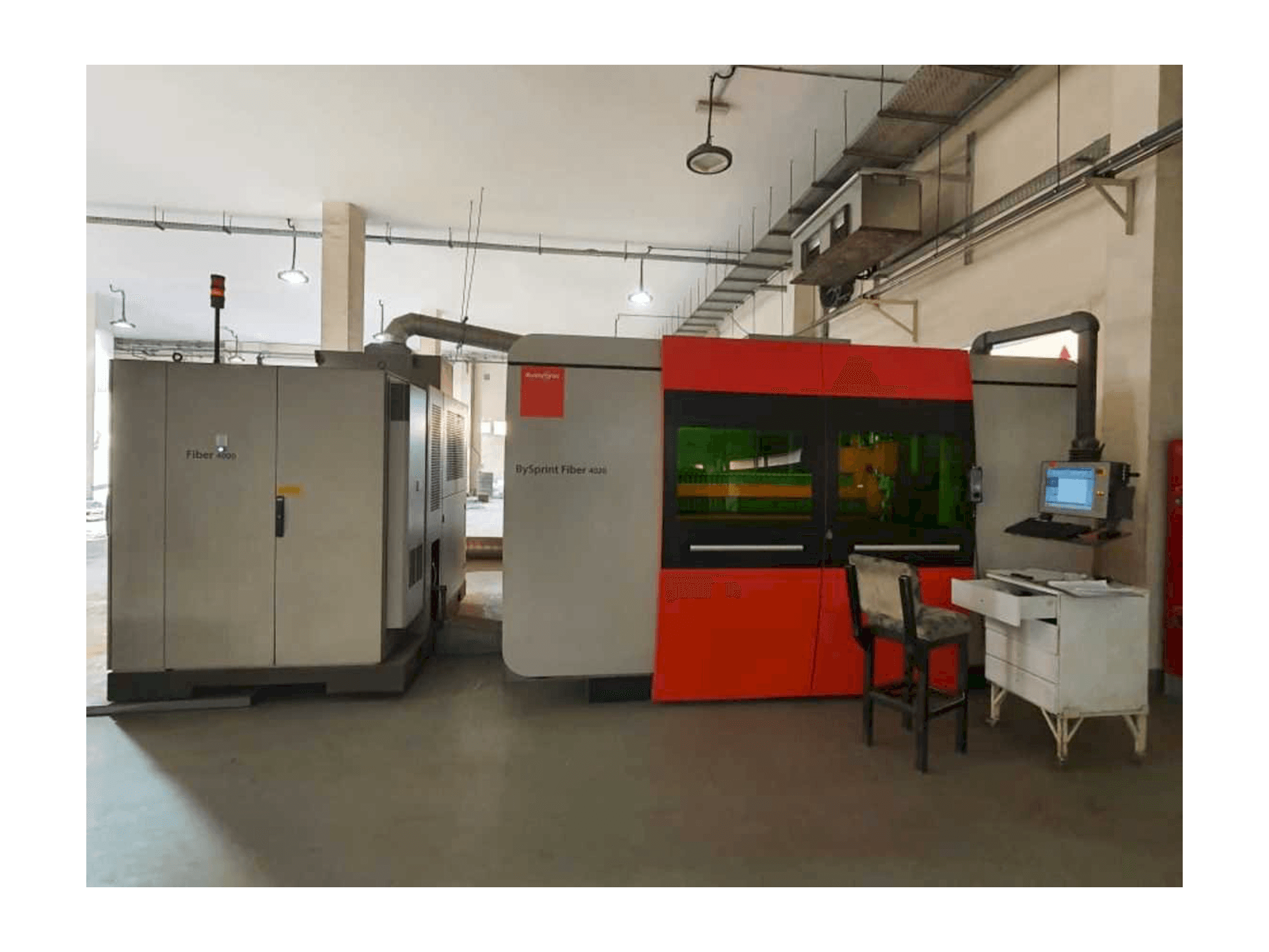 Mašīnas Bystronic BySprint Fiber 4020 pretskats