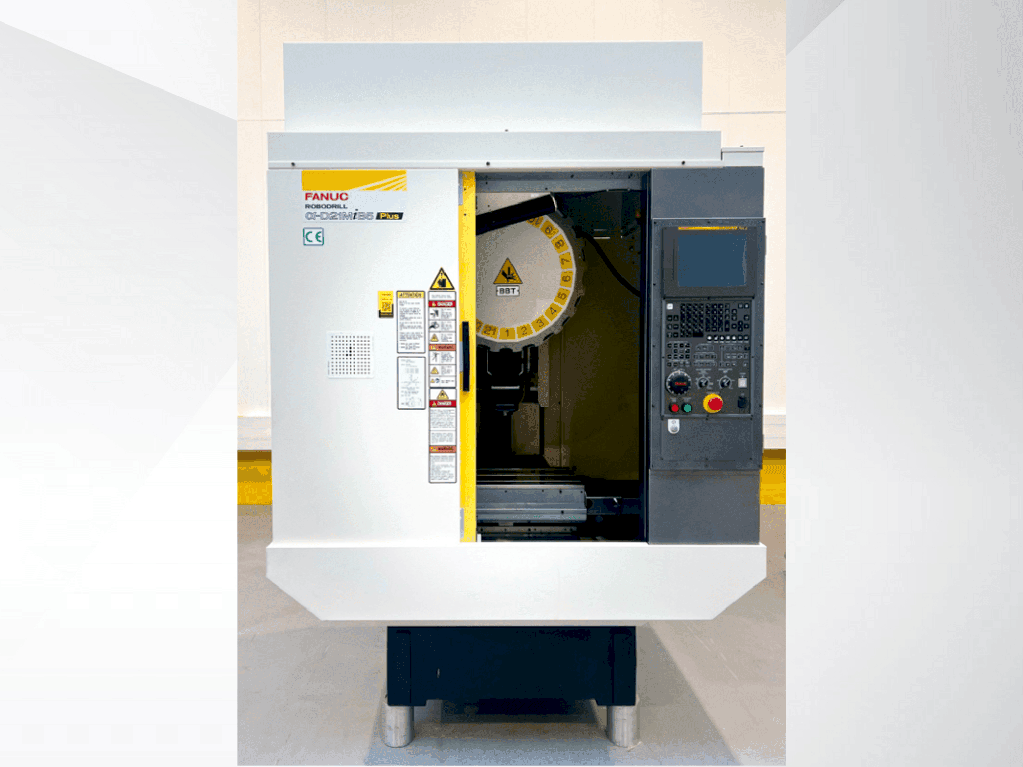 Mašīnas FANUC ROBODRILL α-D21MiB5 Plus pretskats