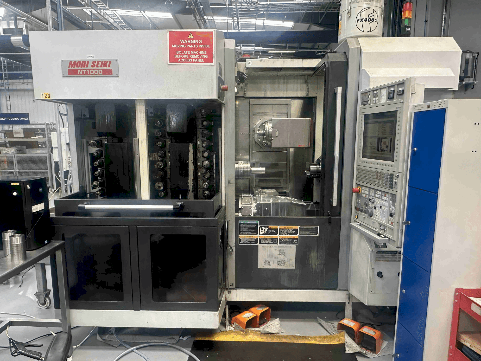 Mašīnas MORI SEIKI NT1000SZM pretskats